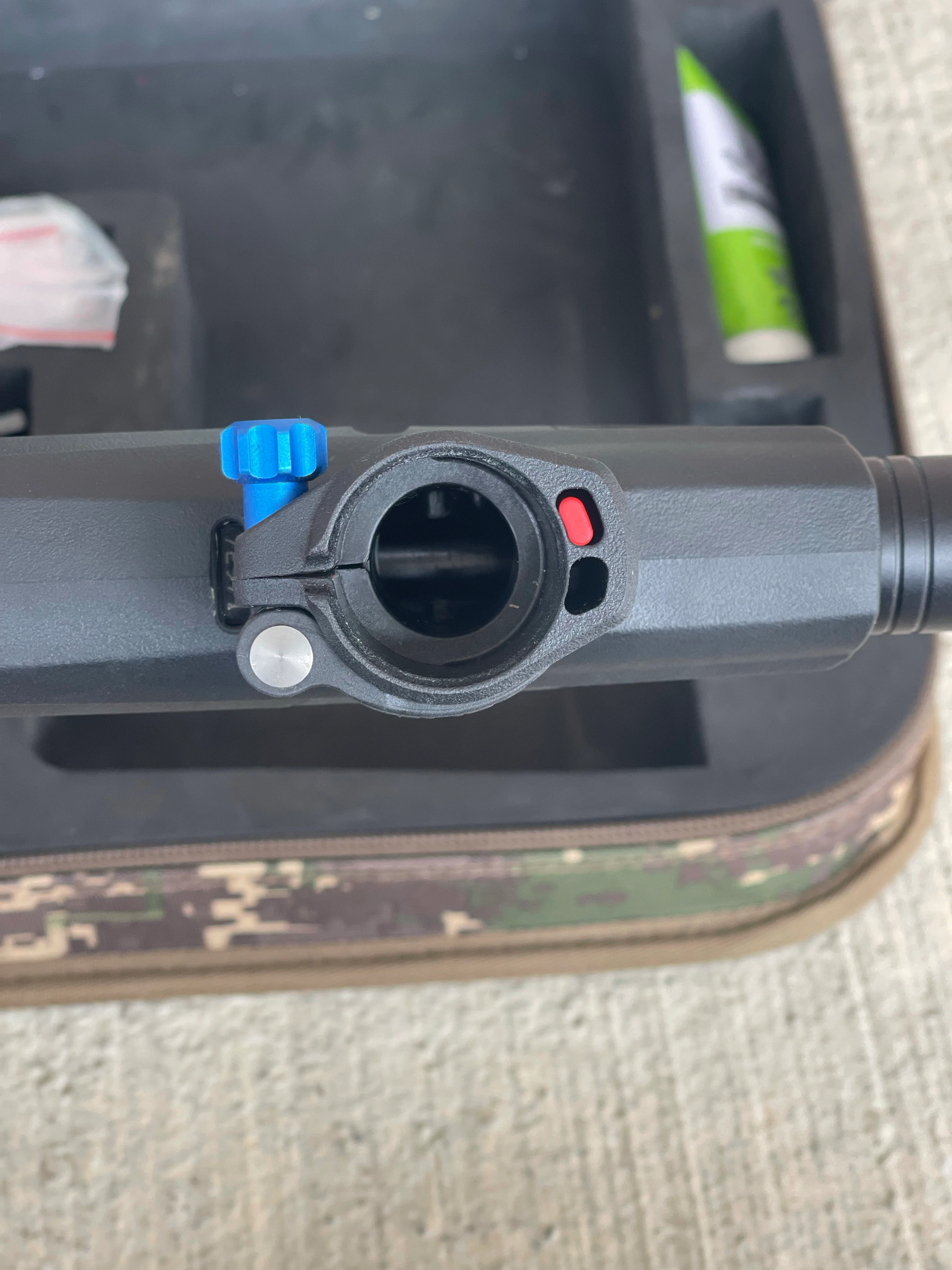 Used Etha 2 Paintball Marker - Black w/ 2 barrel backs and Exalt Feedneck Screw - Image 11