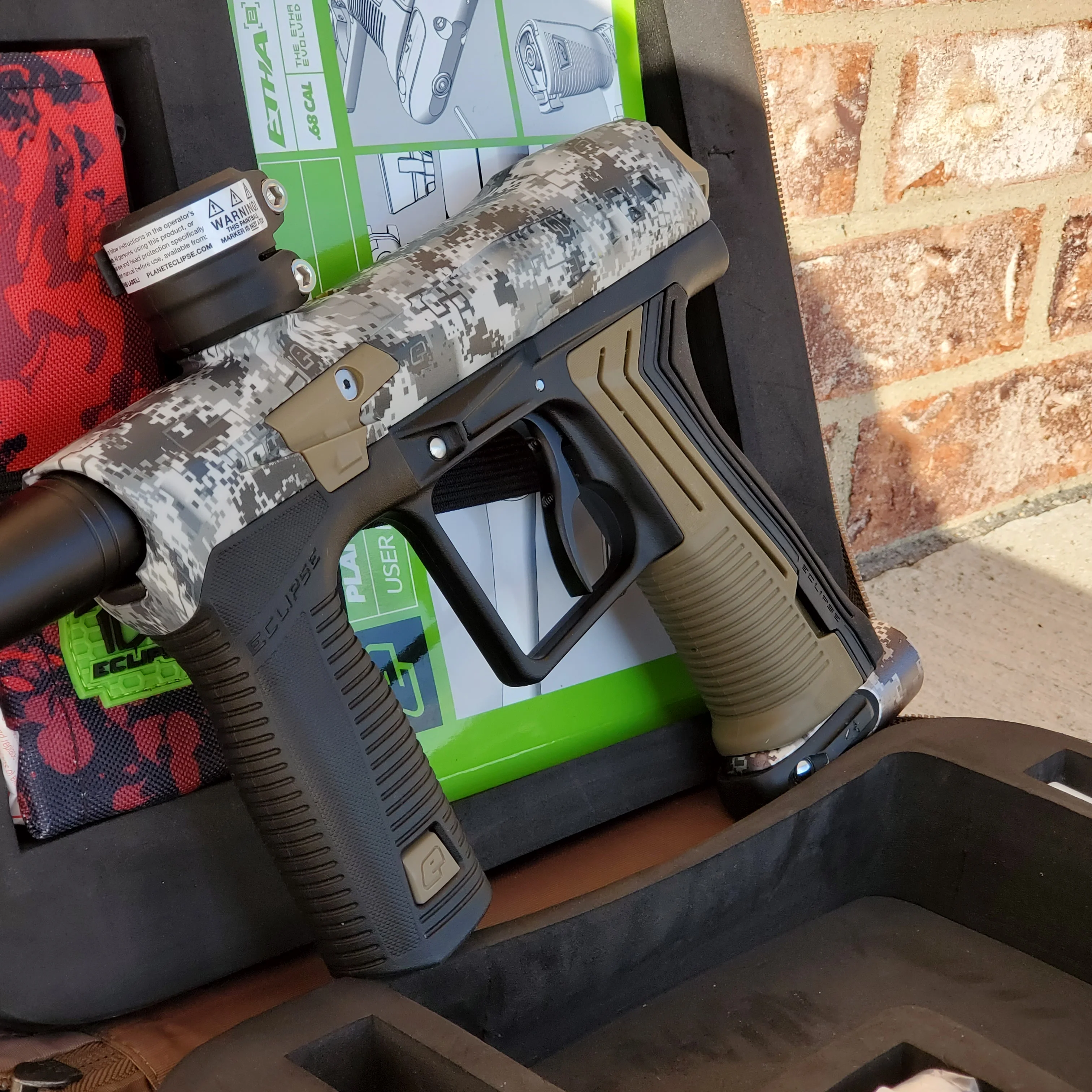 Used Etha 2 Paintball Marker - Urban Camo / Earth - Image 4