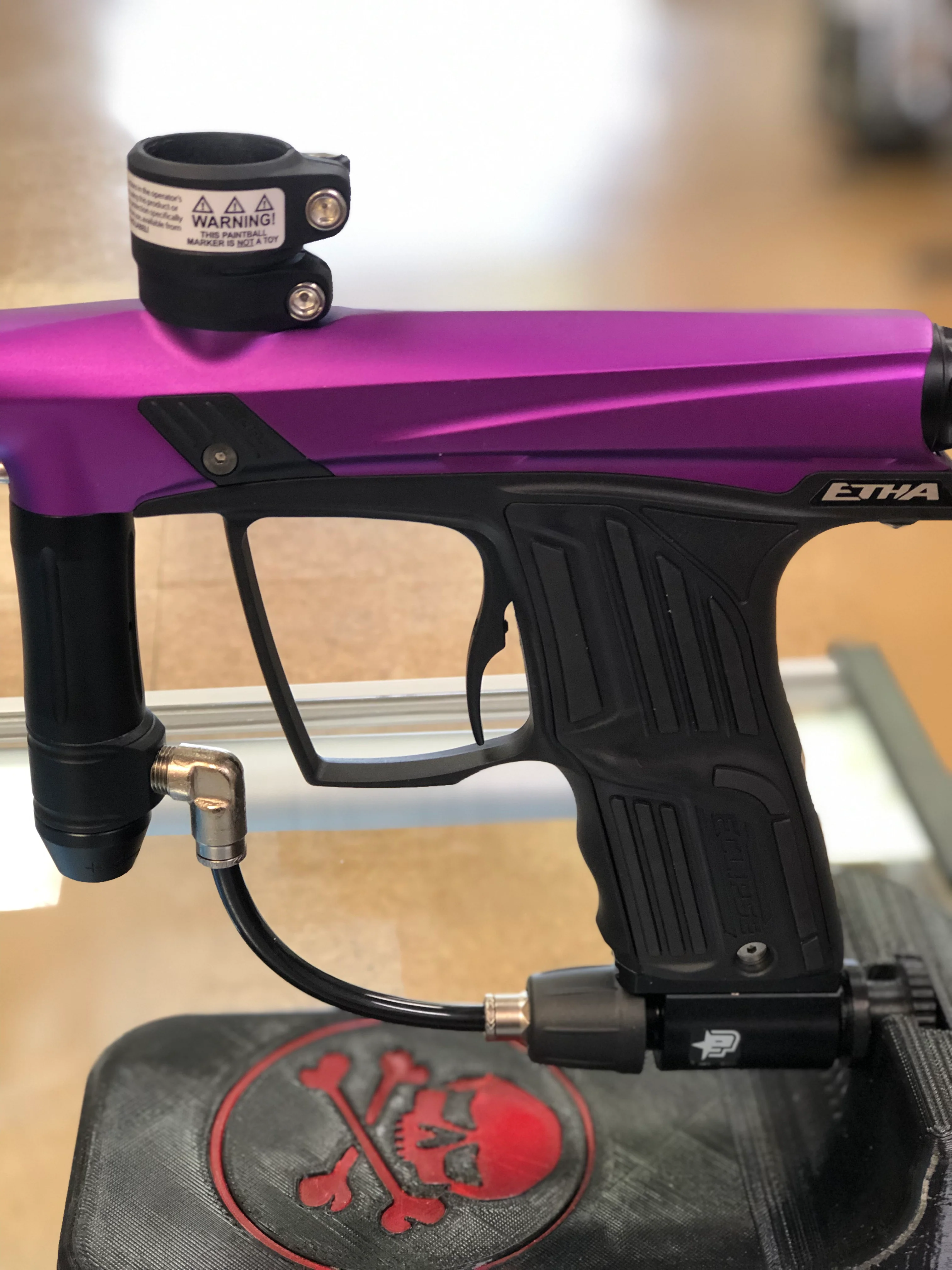 Used Etha Paintball Marker - Pink - Image 6