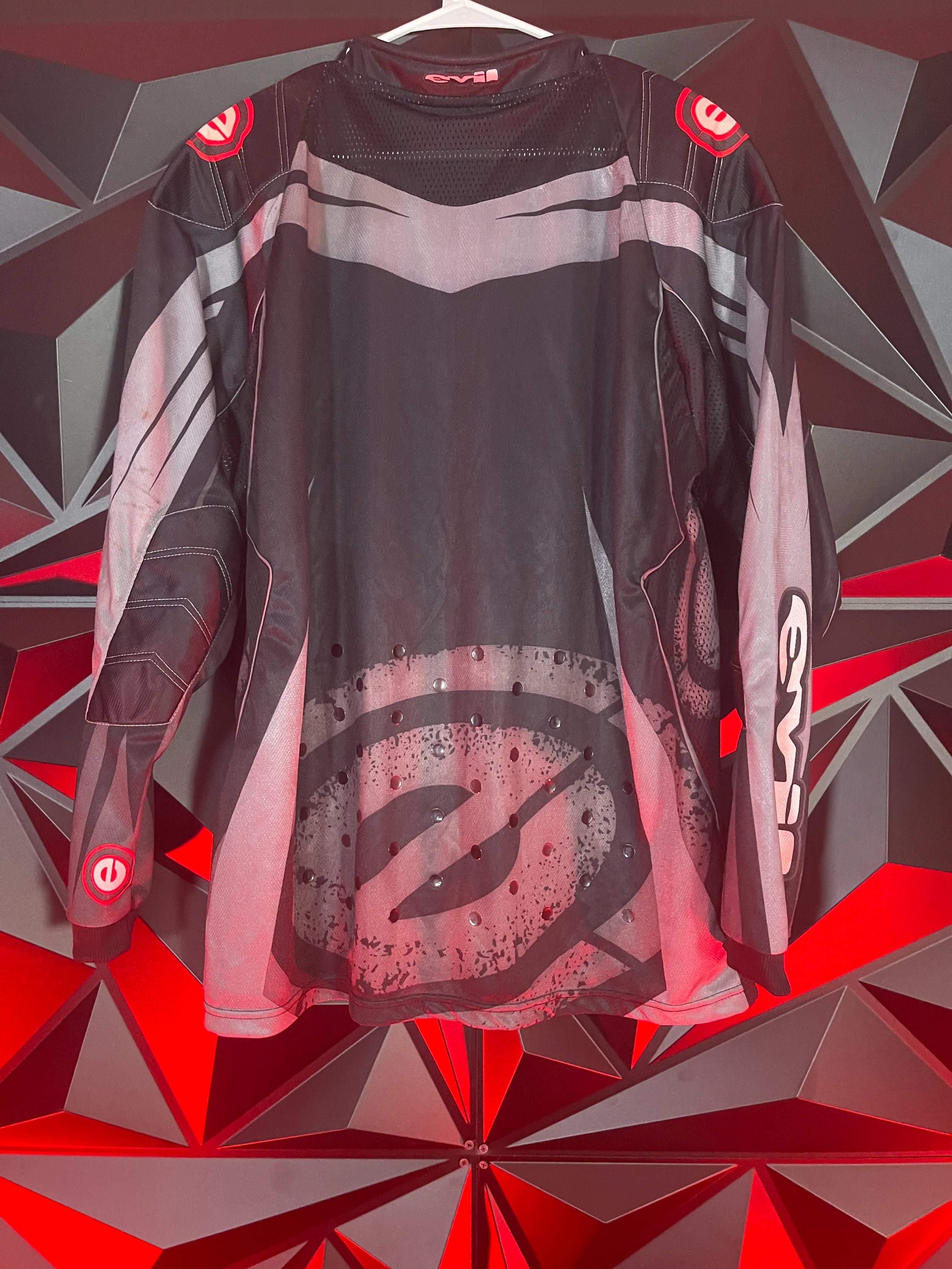 Used Evil Paintball Jersey - Black/Grey - Large - Image 2