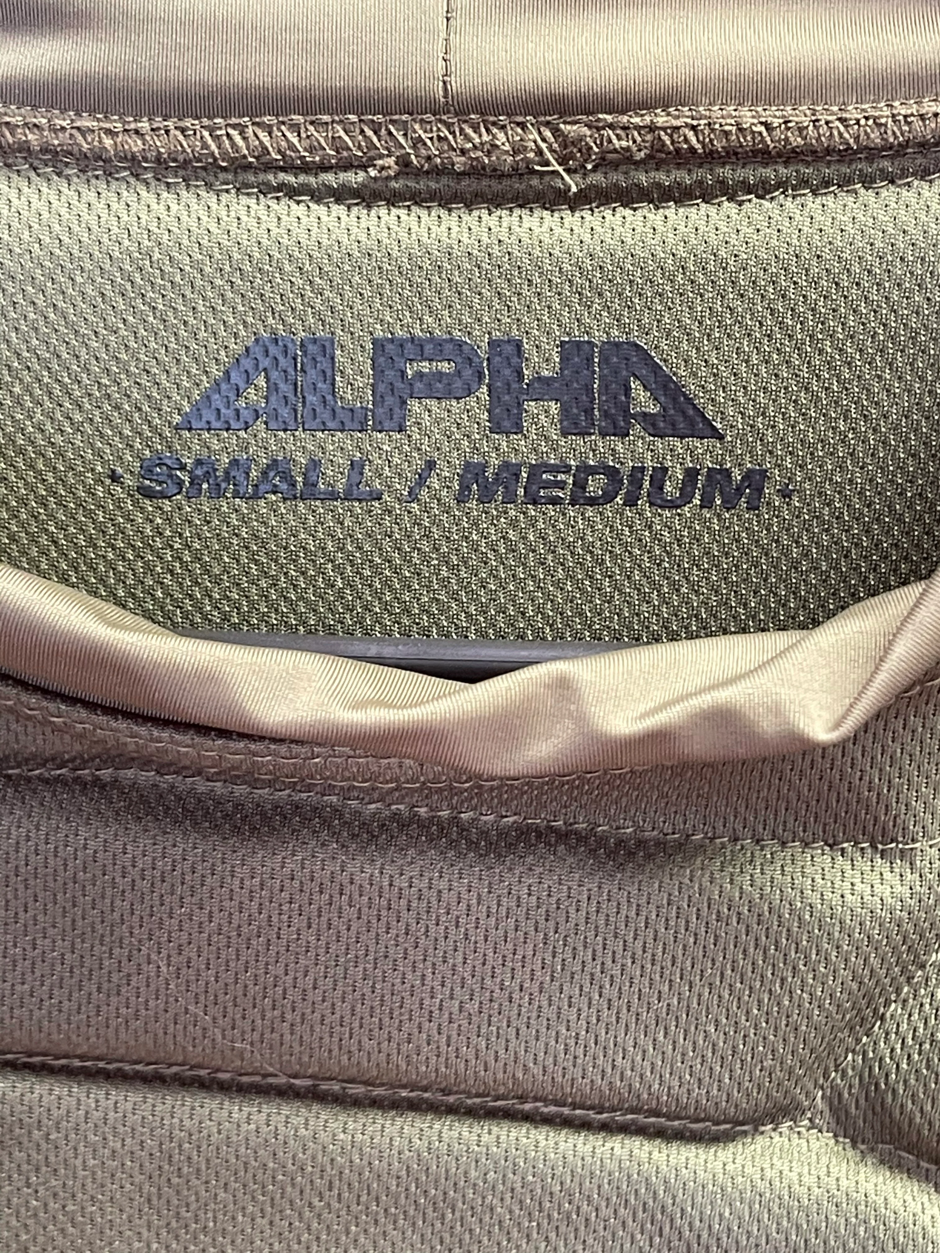 Used Exalt Alpha Chest Protector- Olive- SM/Med - Image 2