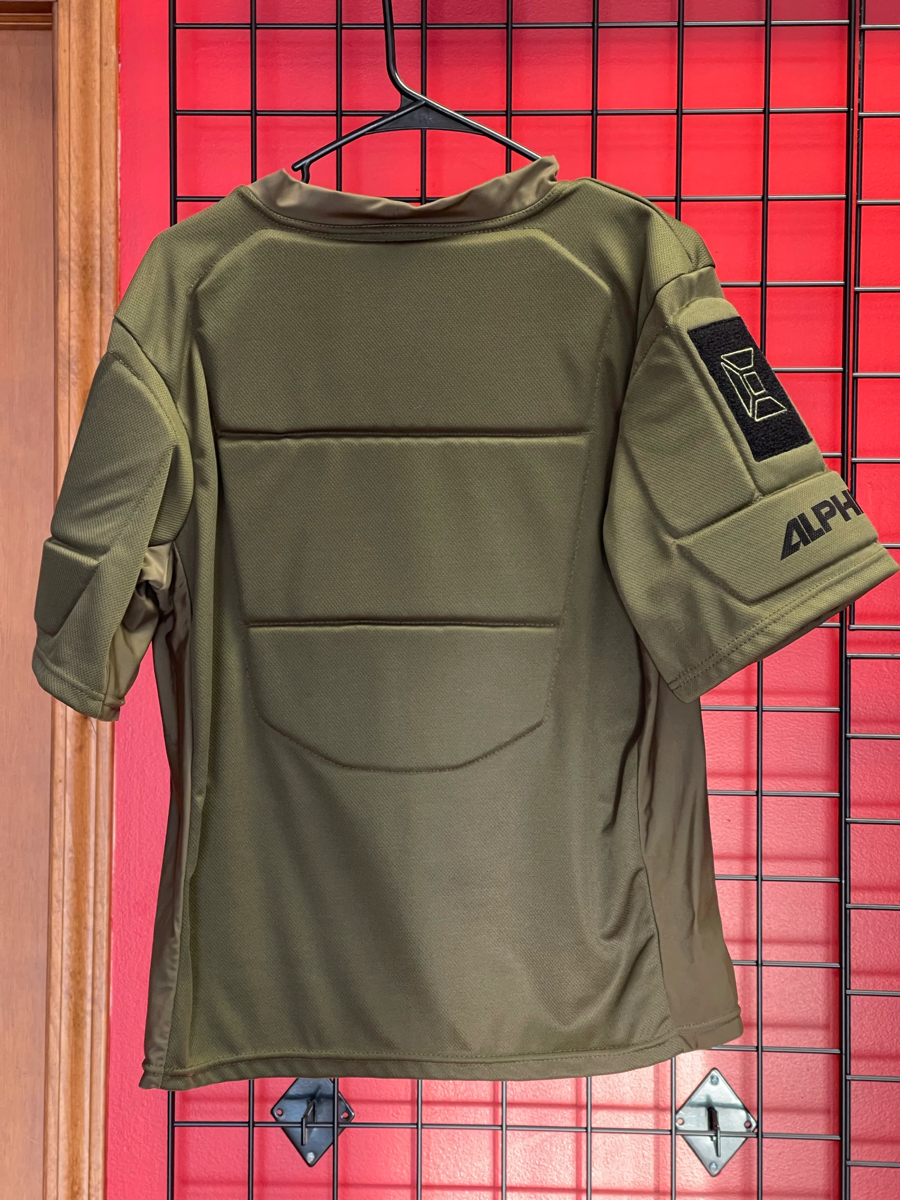 Used Exalt Alpha Chest Protector- Olive- SM/Med - Image 3