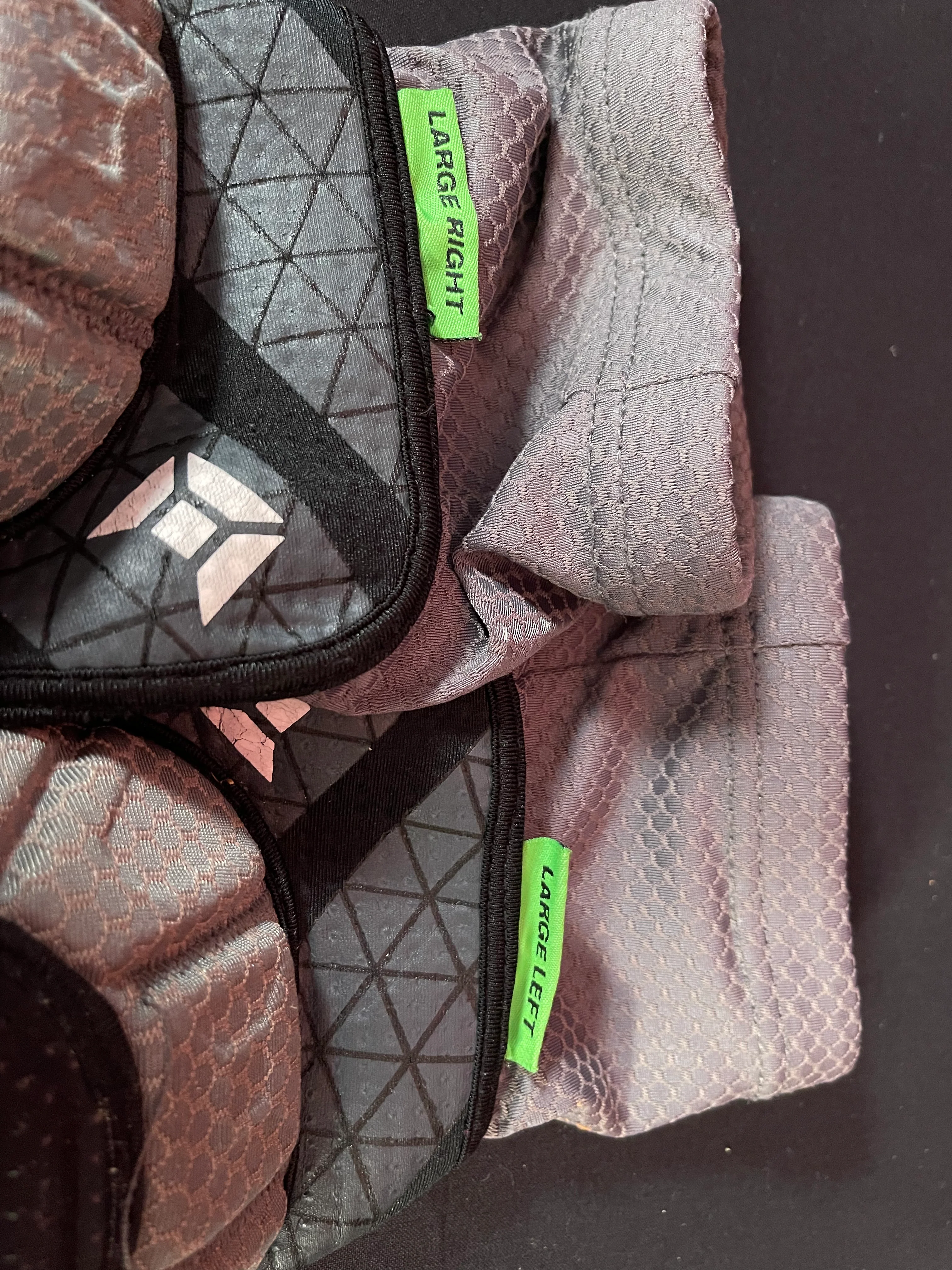 Used Exalt Freeflex Elbow Pads - Grey - Large - Image 3