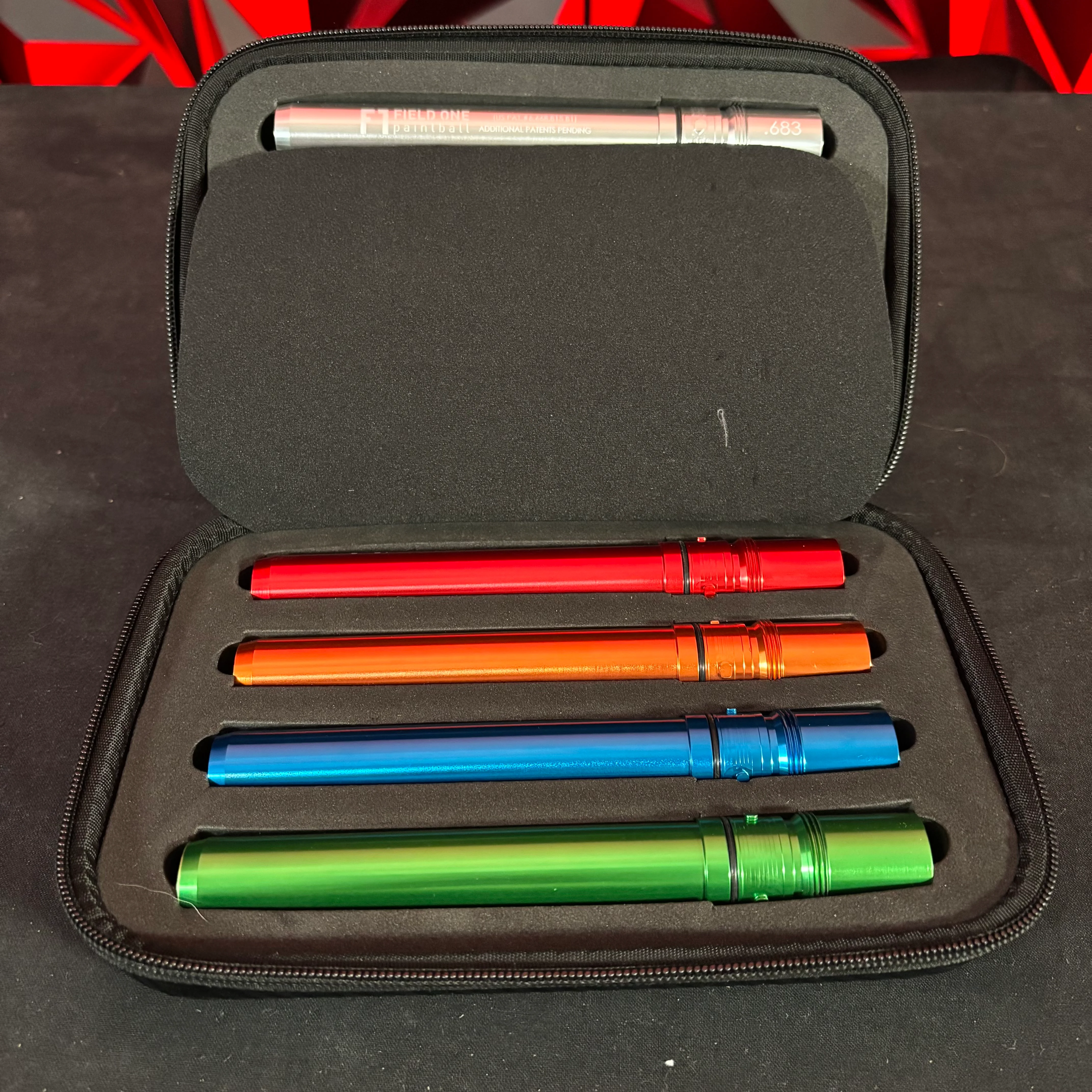 Used Field One Acculock Barrel Kit - Dynasty acculock barrel/w 6 Inserts and Case - Image 3
