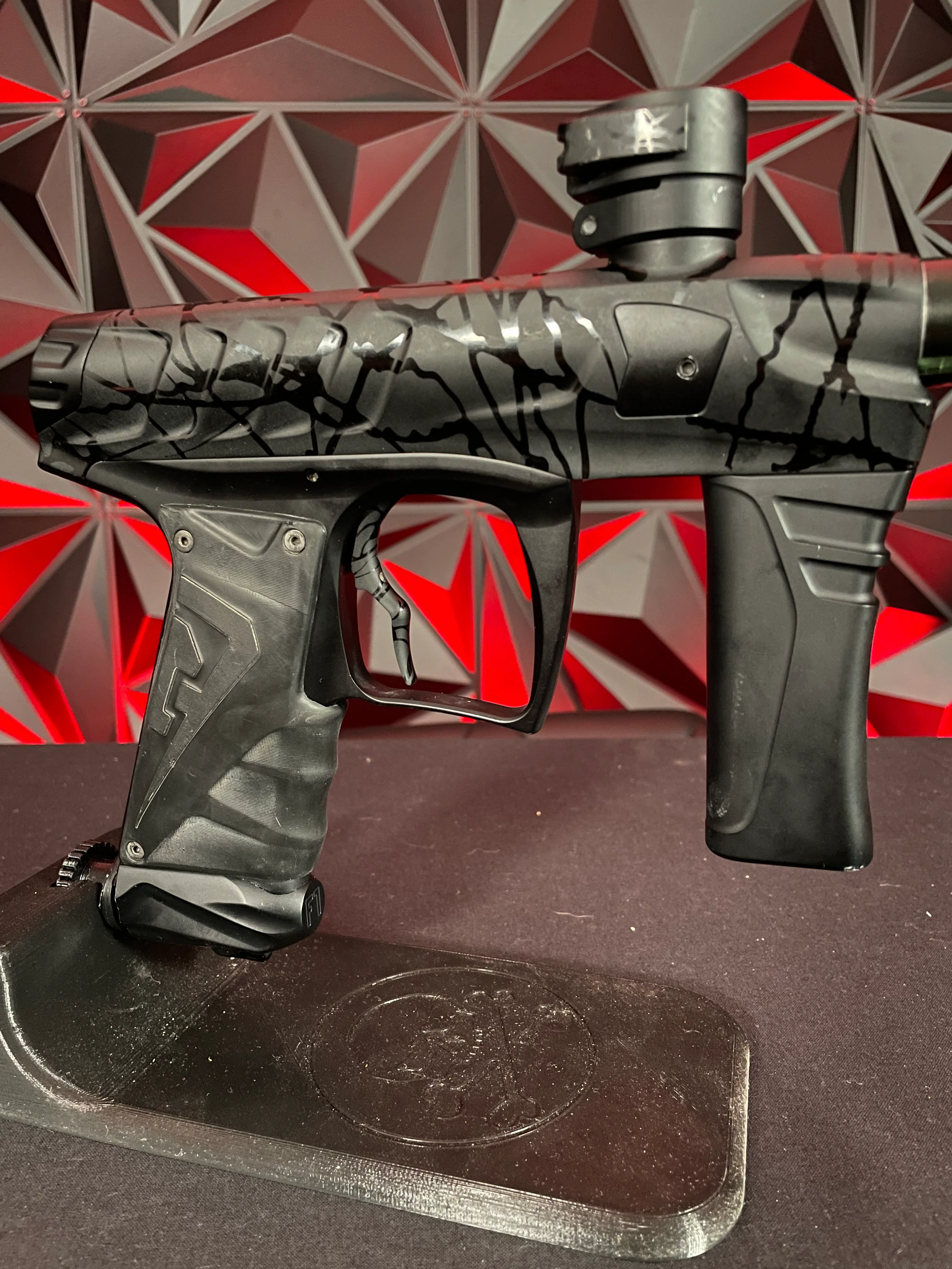 Used Field One Force Paintball Gun - Black Splash - Image 3