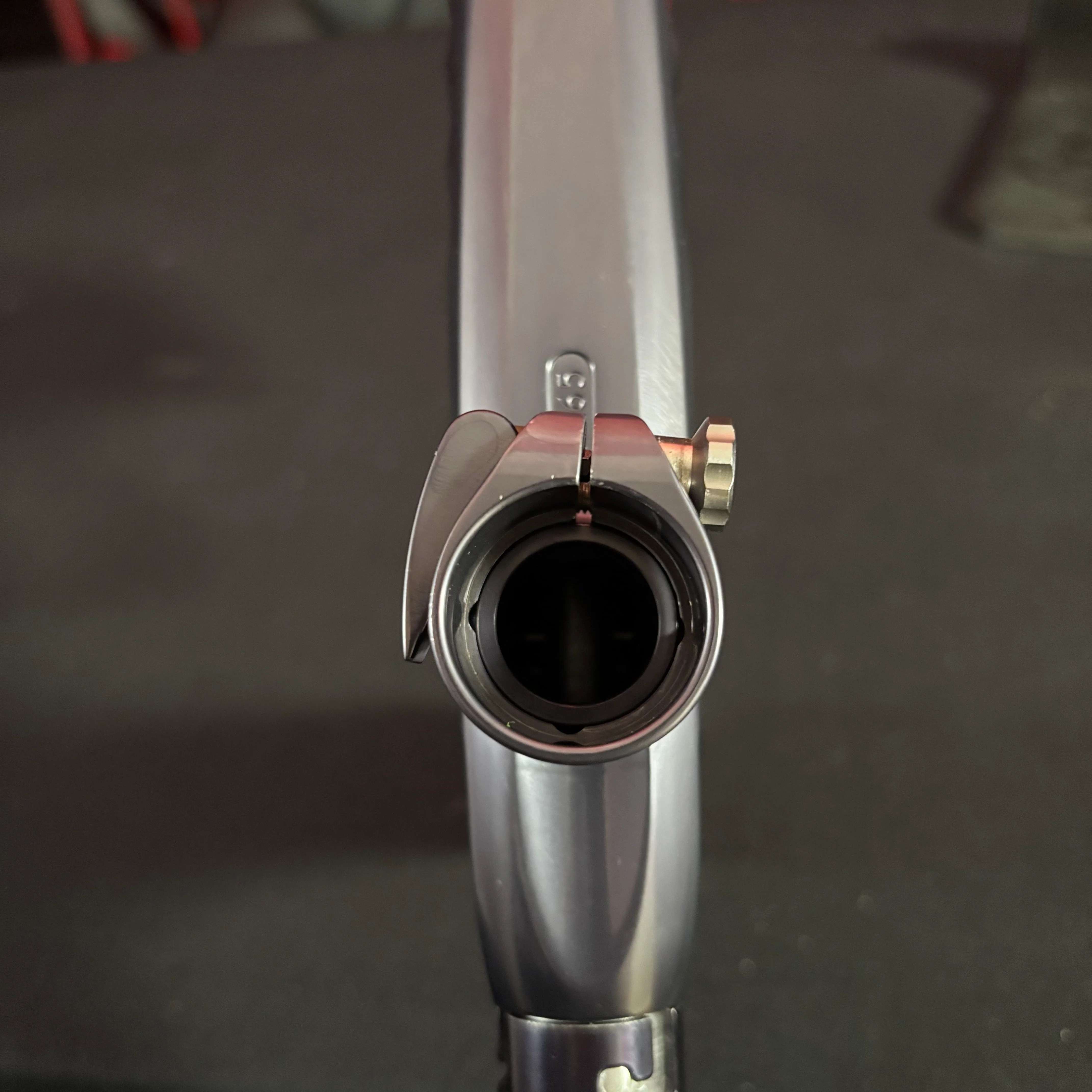 Used Field One Force Paintball Gun - Polished Pewter - Image 9