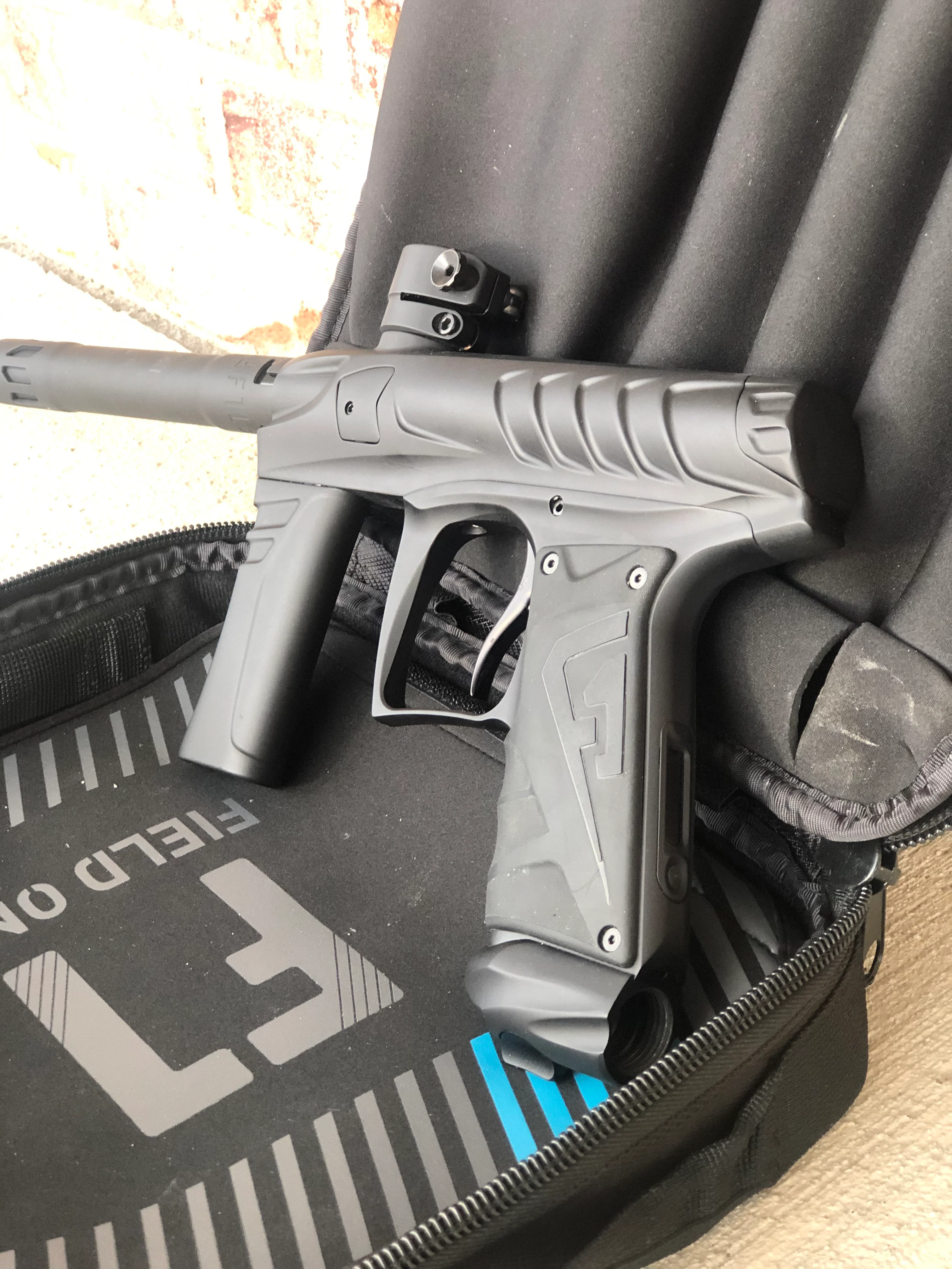 Used Field One Force Paintball Gun - Dust Black - Image 3