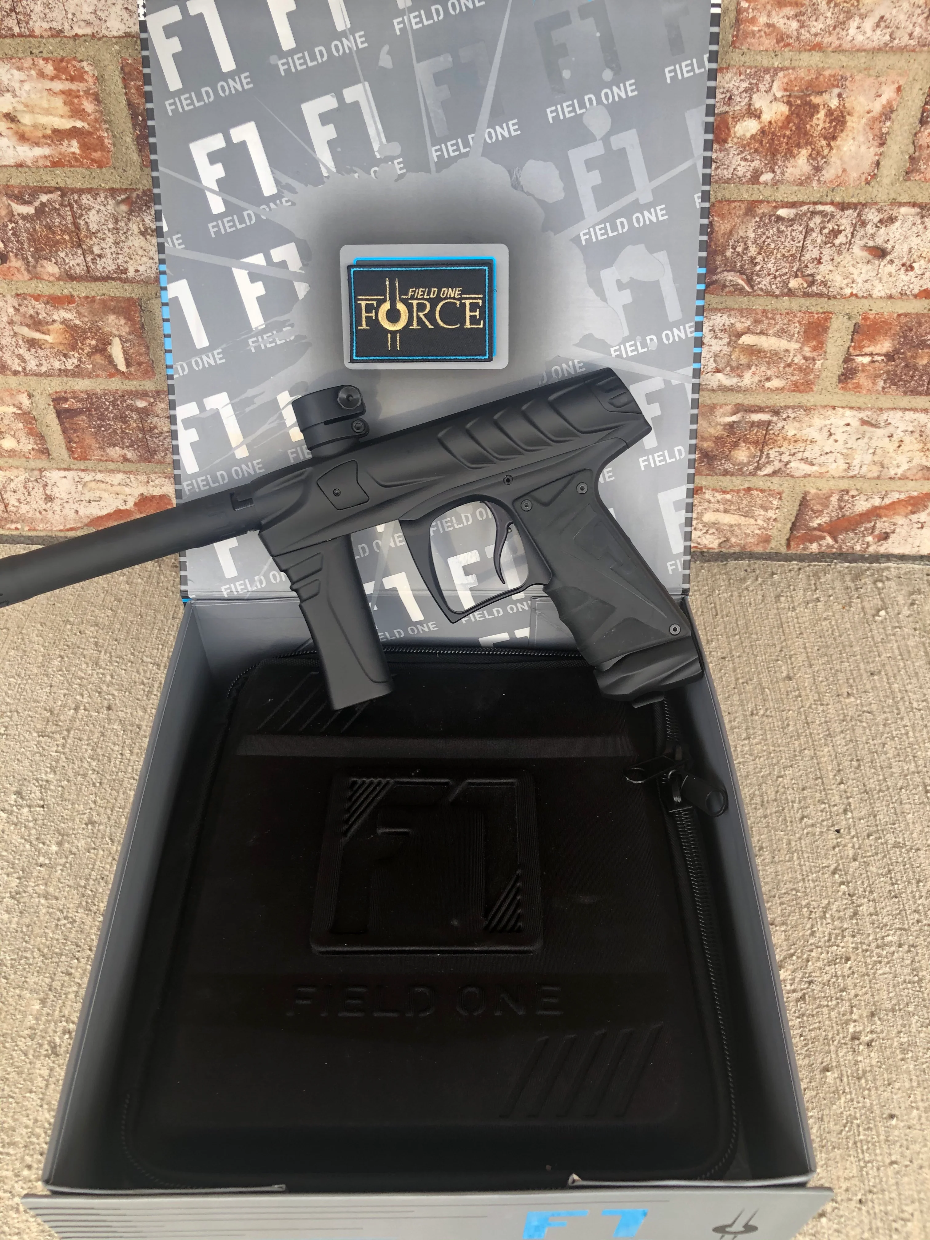 Used Field One Force Paintball Gun - Dust Black - Image 6