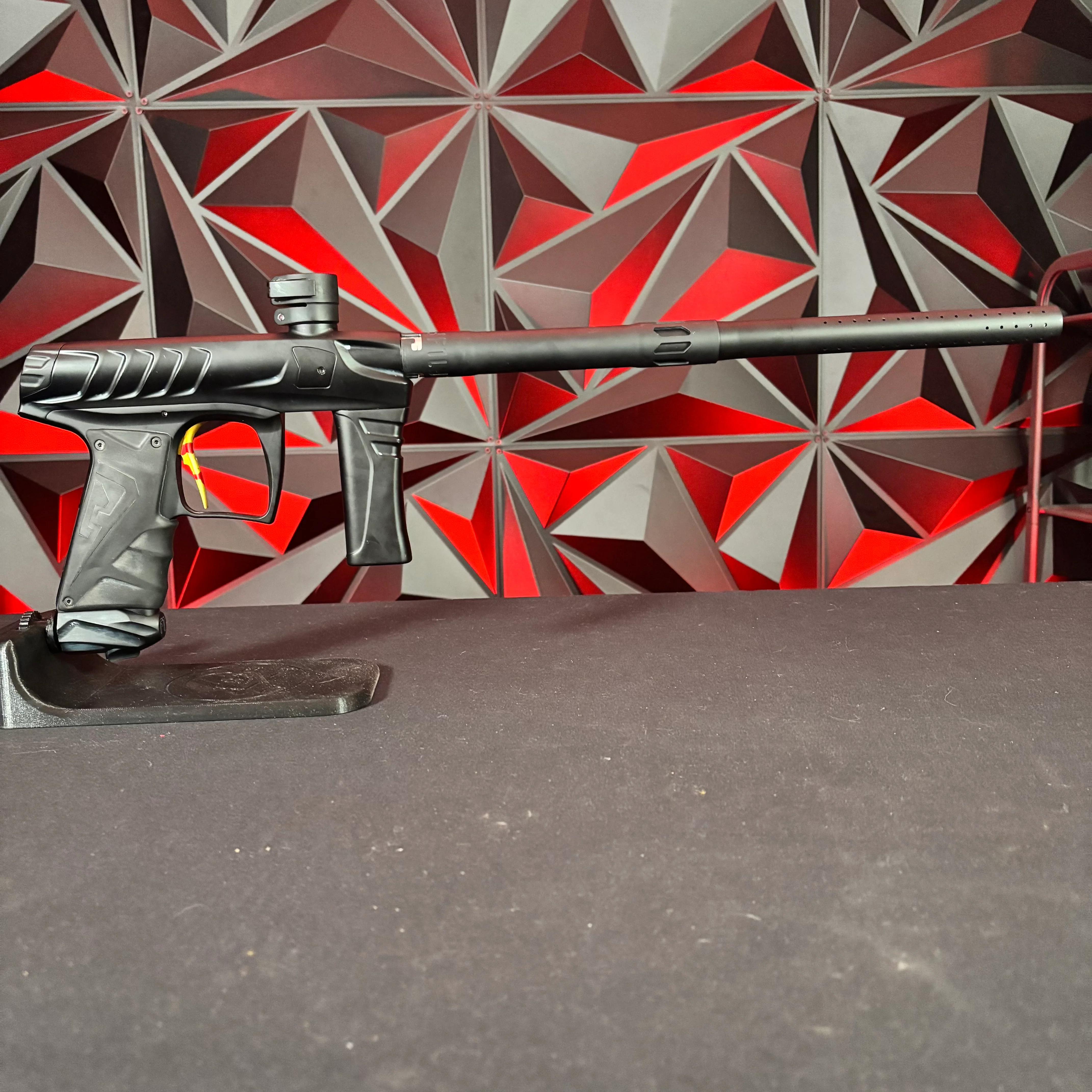 Used Field One Force Paintball Gun - Dust Black w/ 3 Acculock Inserts - Image 5