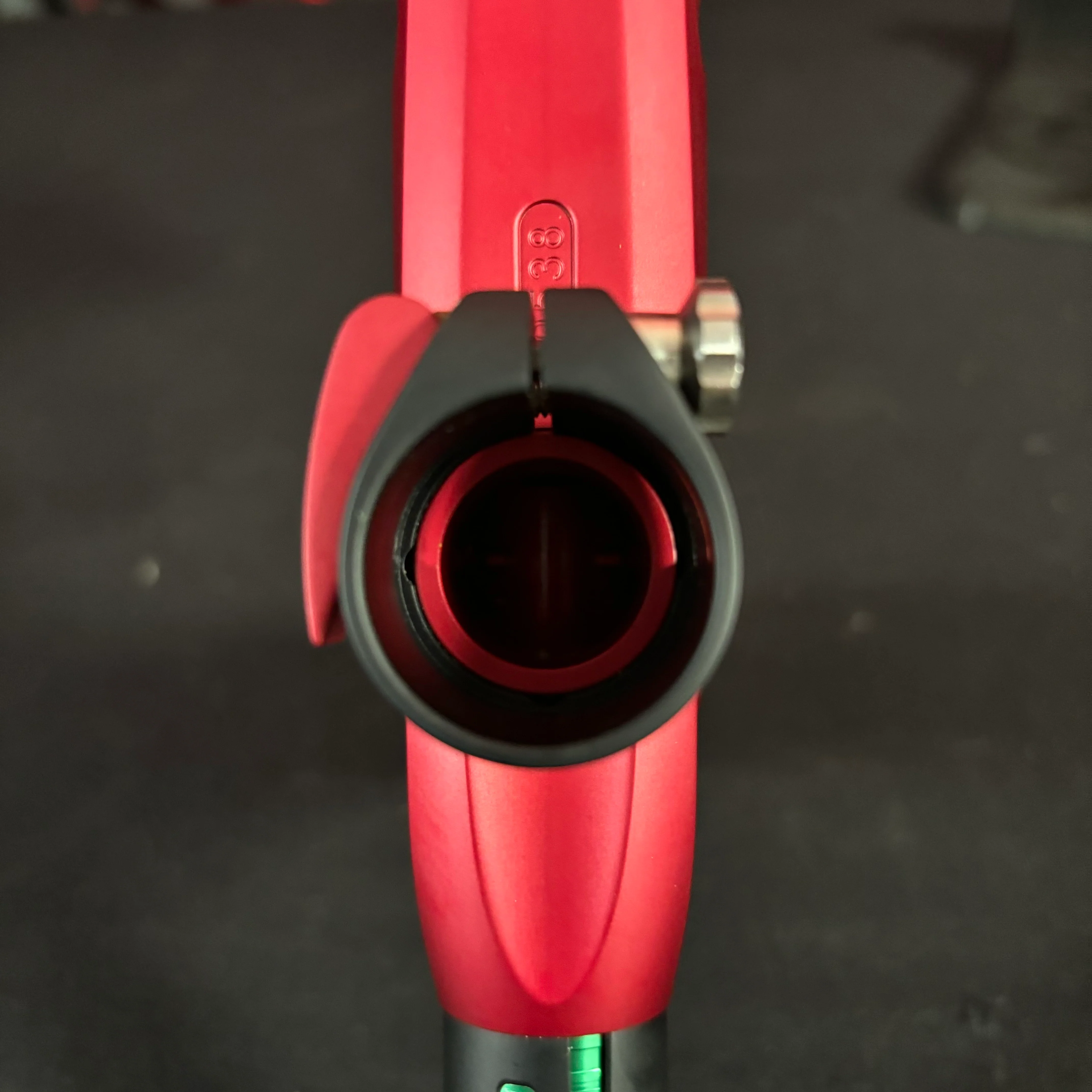 Used Field One Force Paintball Gun - Dust Red / Black w/FULL Acculock Insert Kit - Image 9