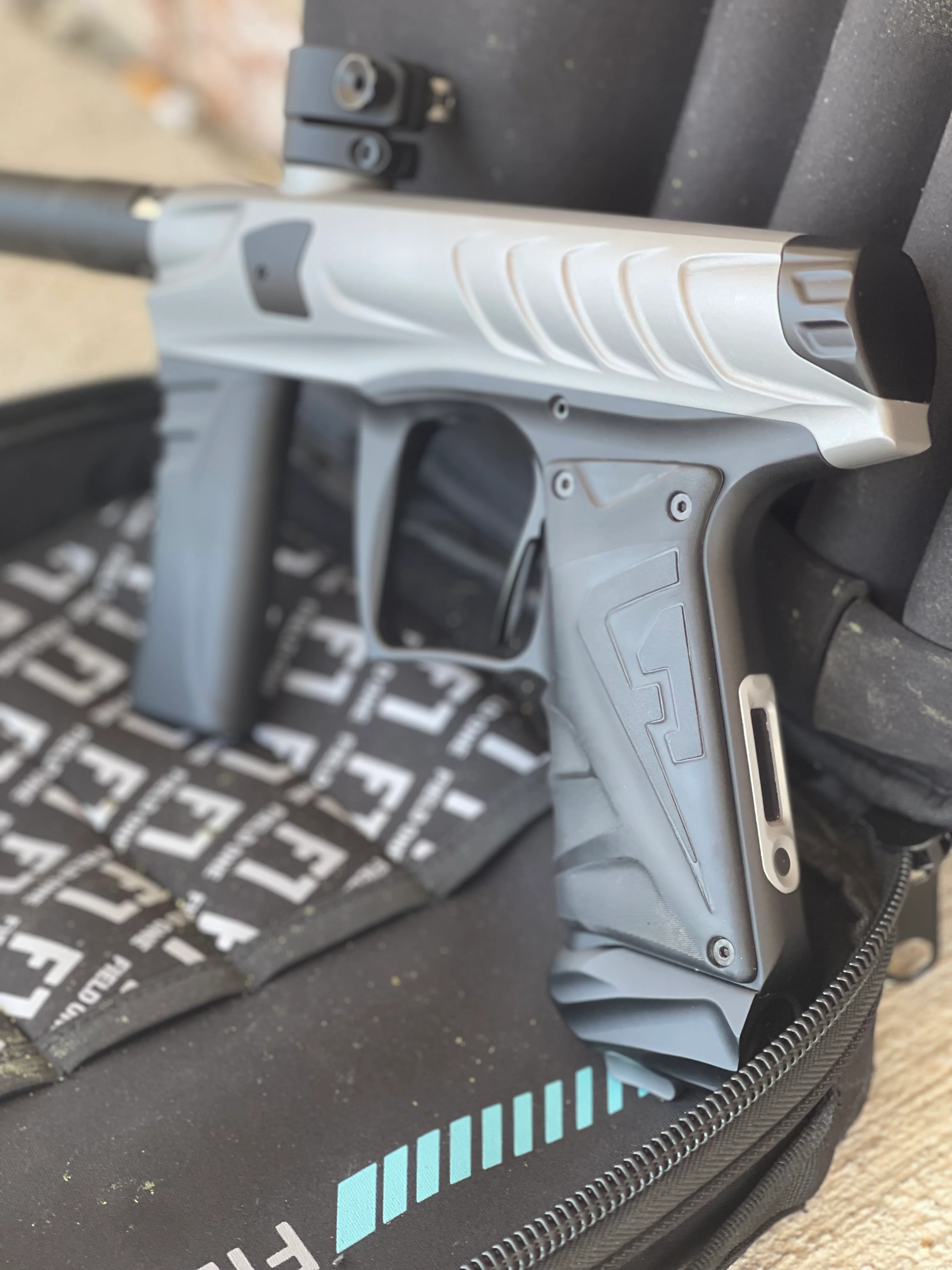 Used Field One Force Paintball Gun - Dust Titanium - Image 2