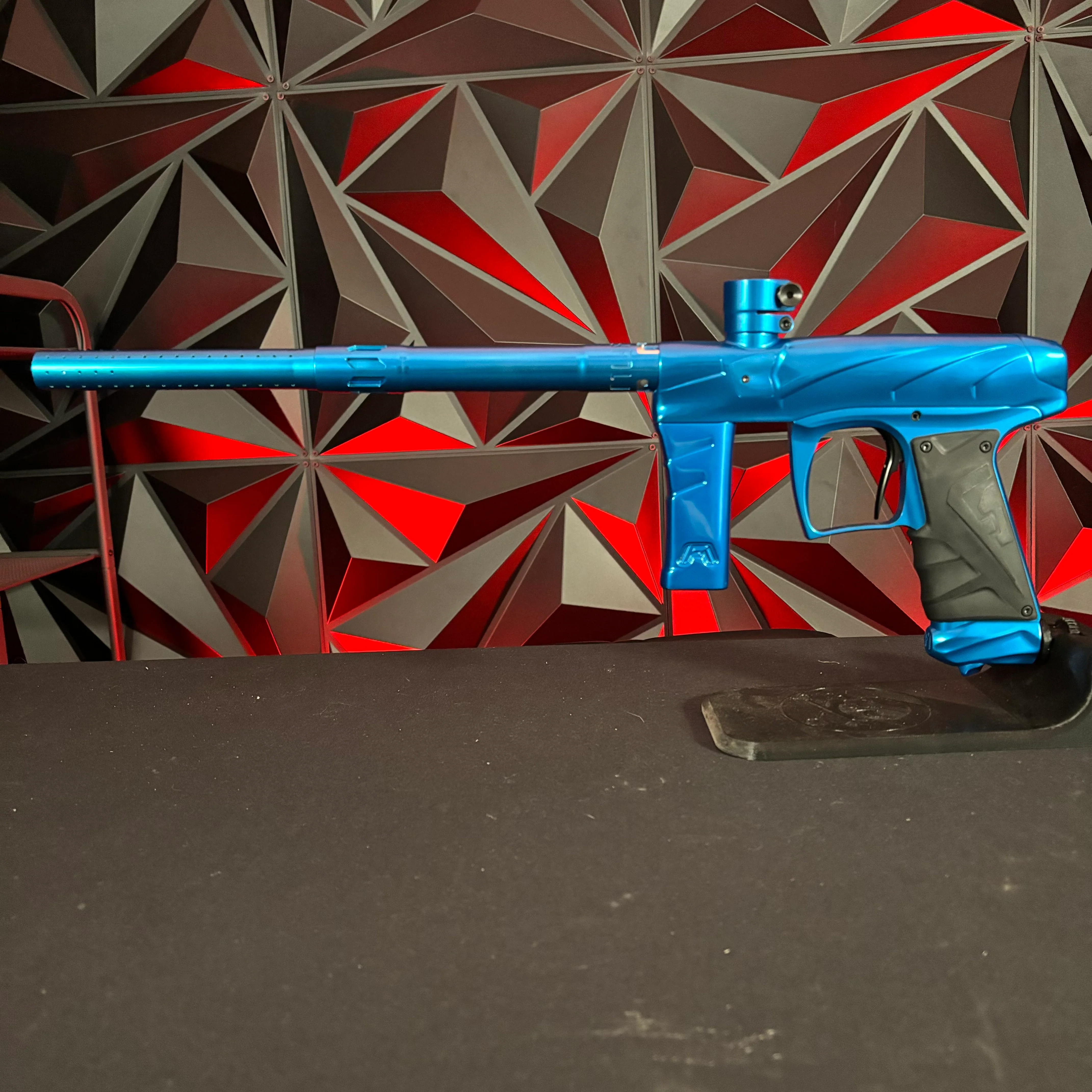 Used Field One Force V2 Paintball Gun - Polished Blue - Image 7