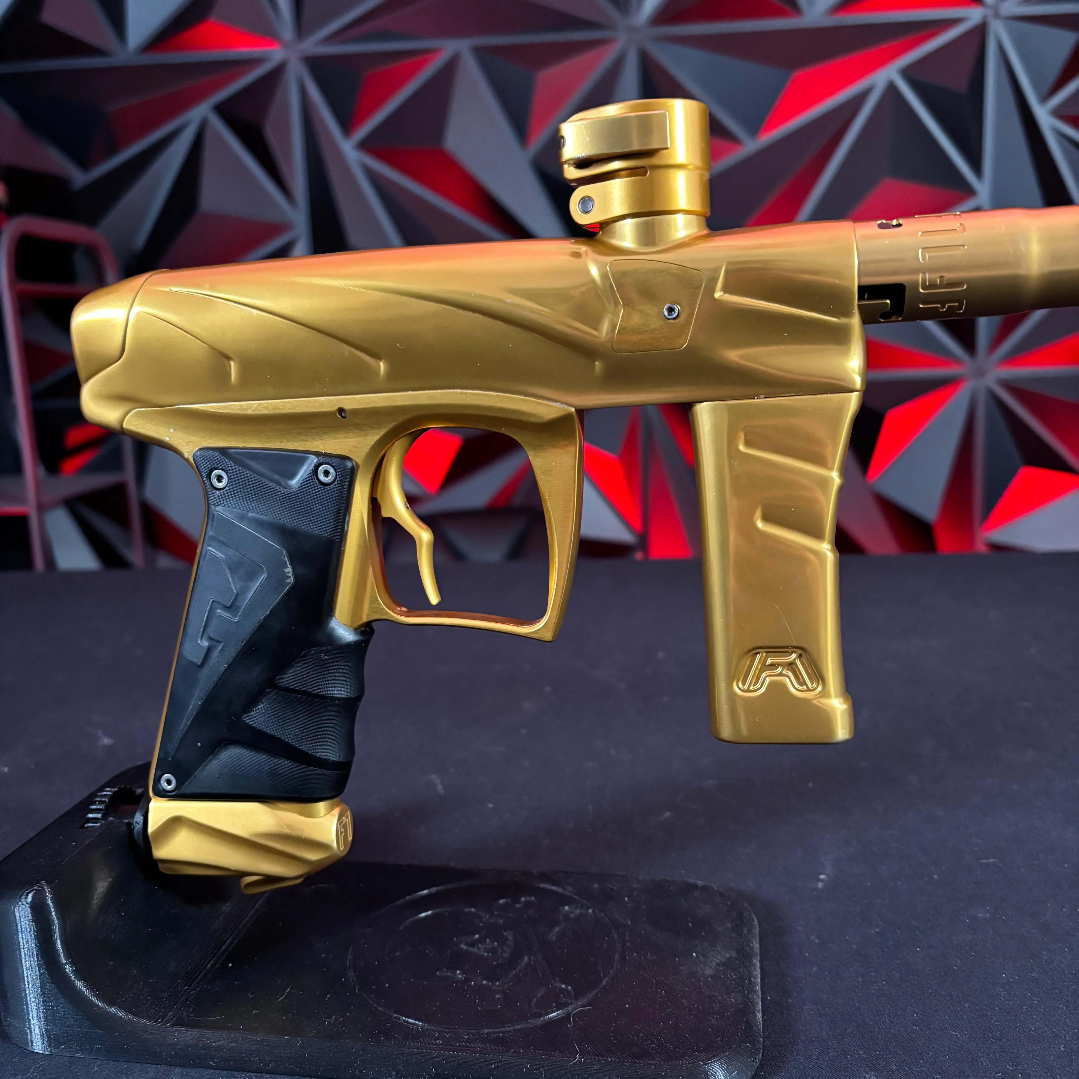 Used Field One Force V2 Paintball Gun - Polished Gold - Image 3
