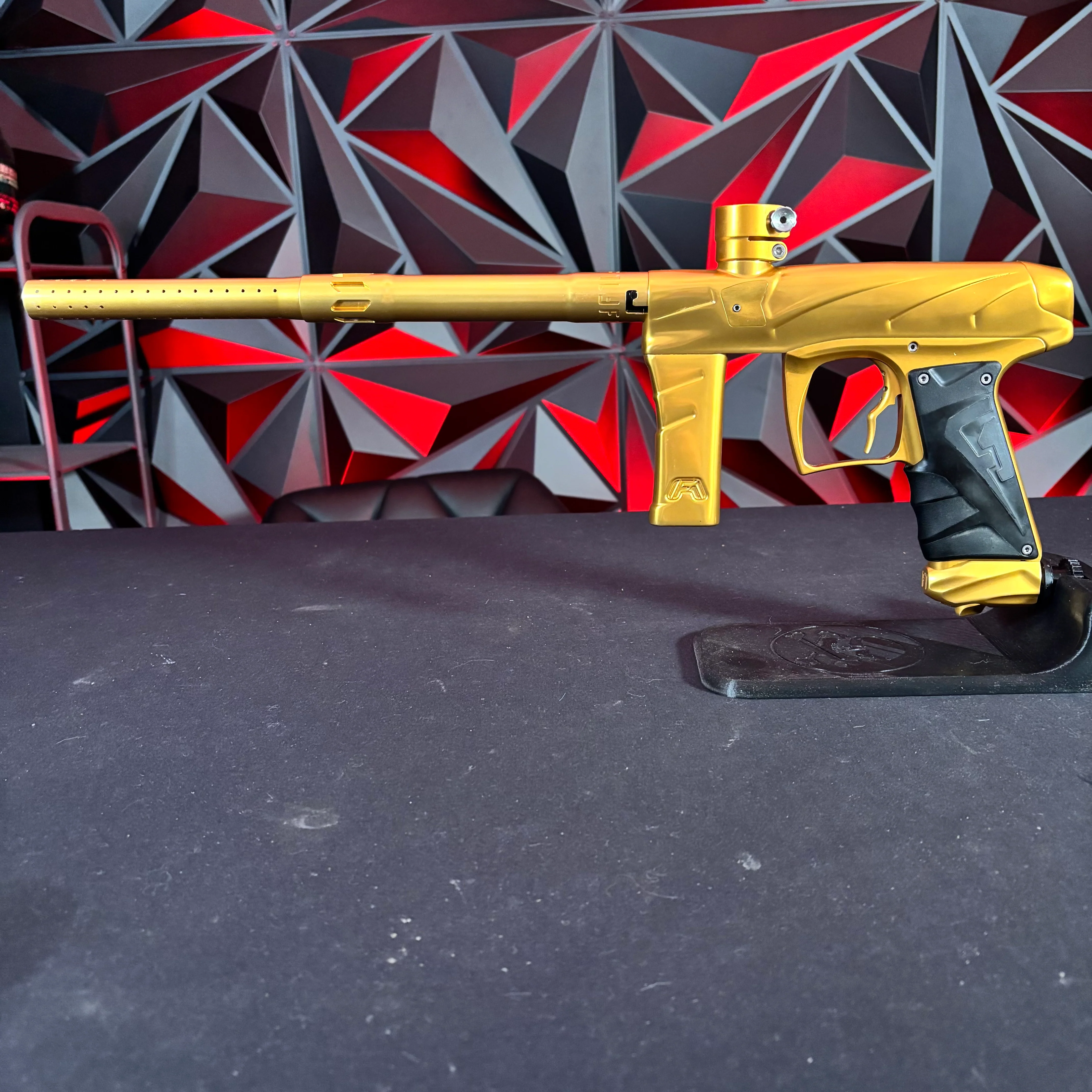Used Field One Force V2 Paintball Gun - Polished Gold - Image 7