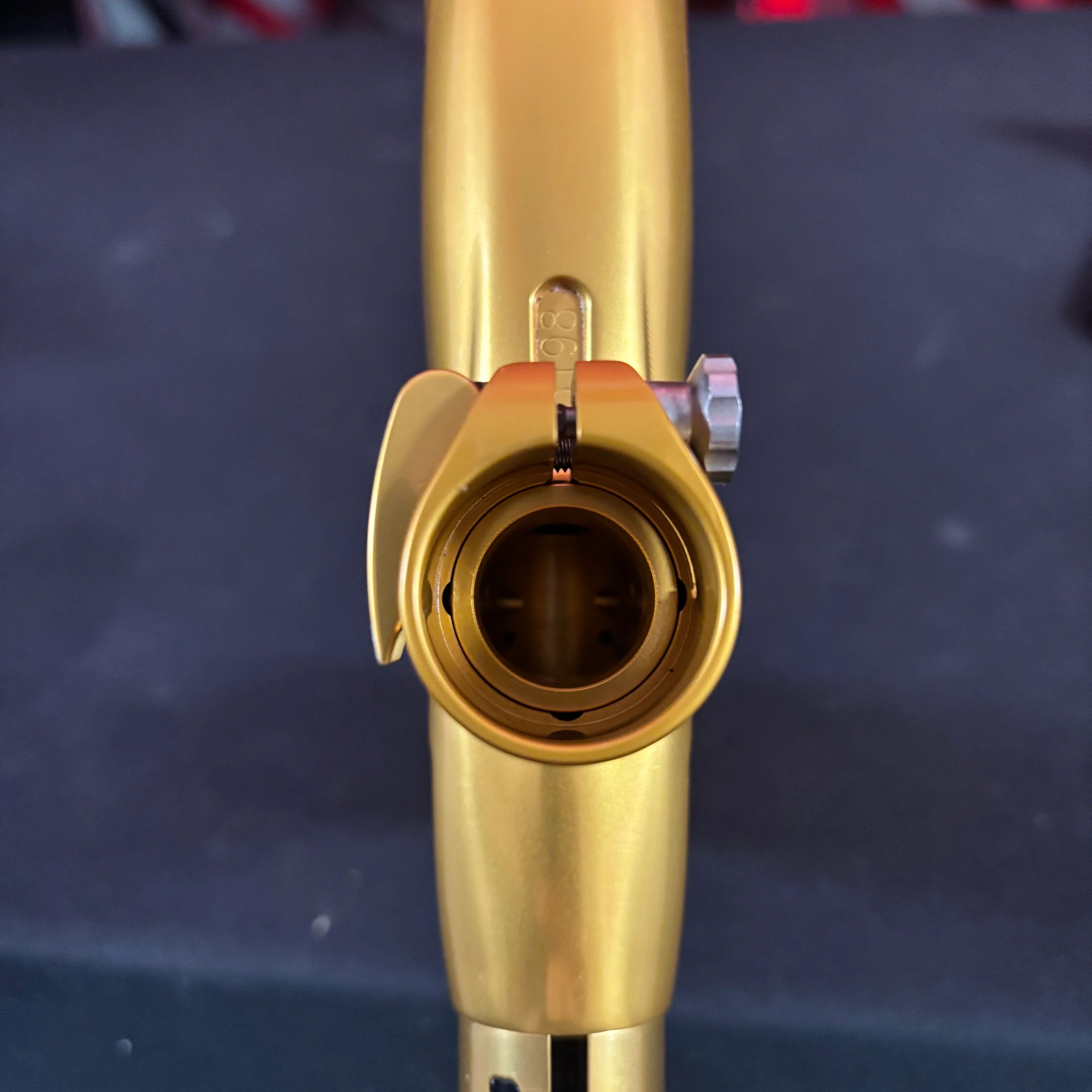 Used Field One Force V2 Paintball Gun - Polished Gold - Image 9