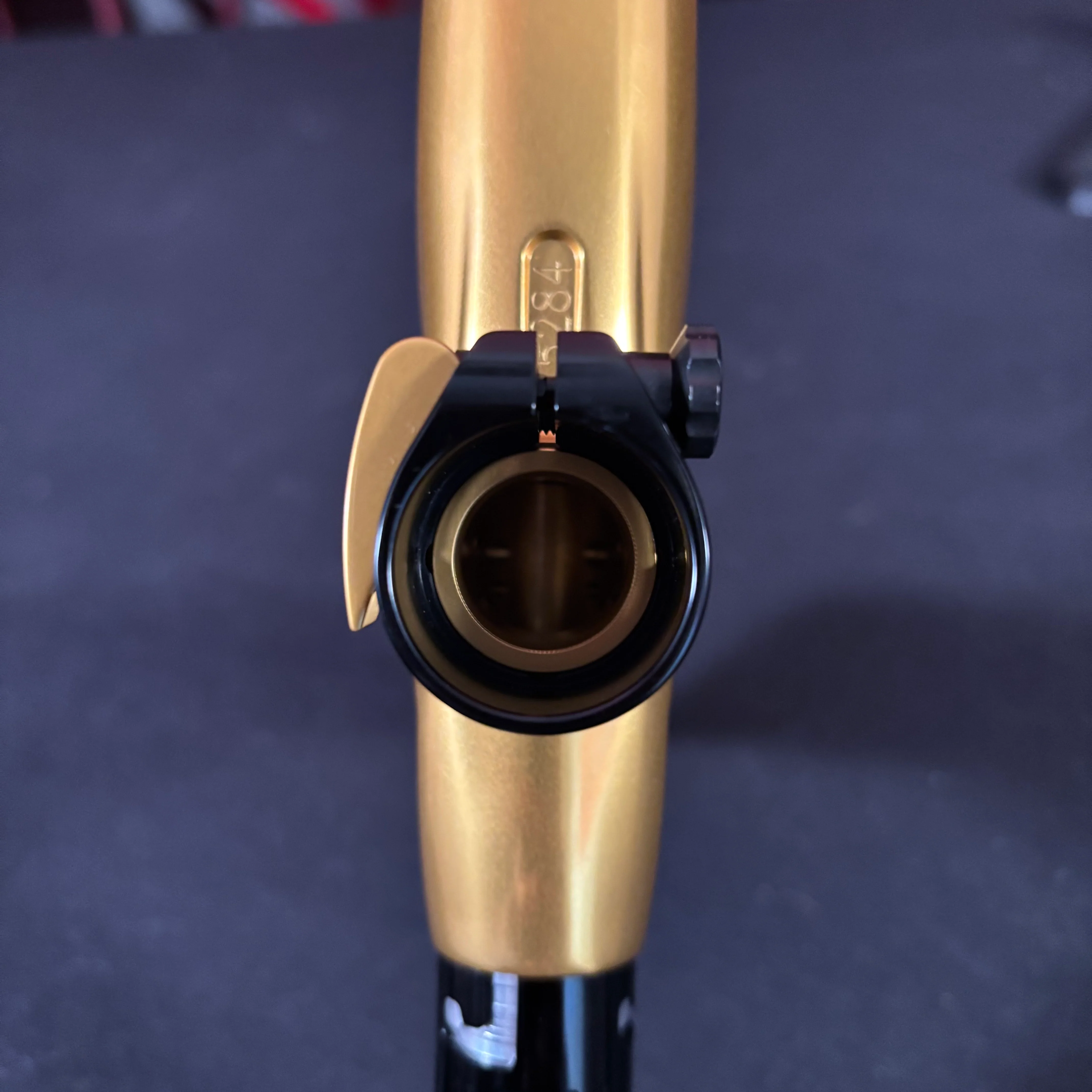 Used Field One Force V2 Paintball Gun - Polished Gold/Polished Black - Image 9