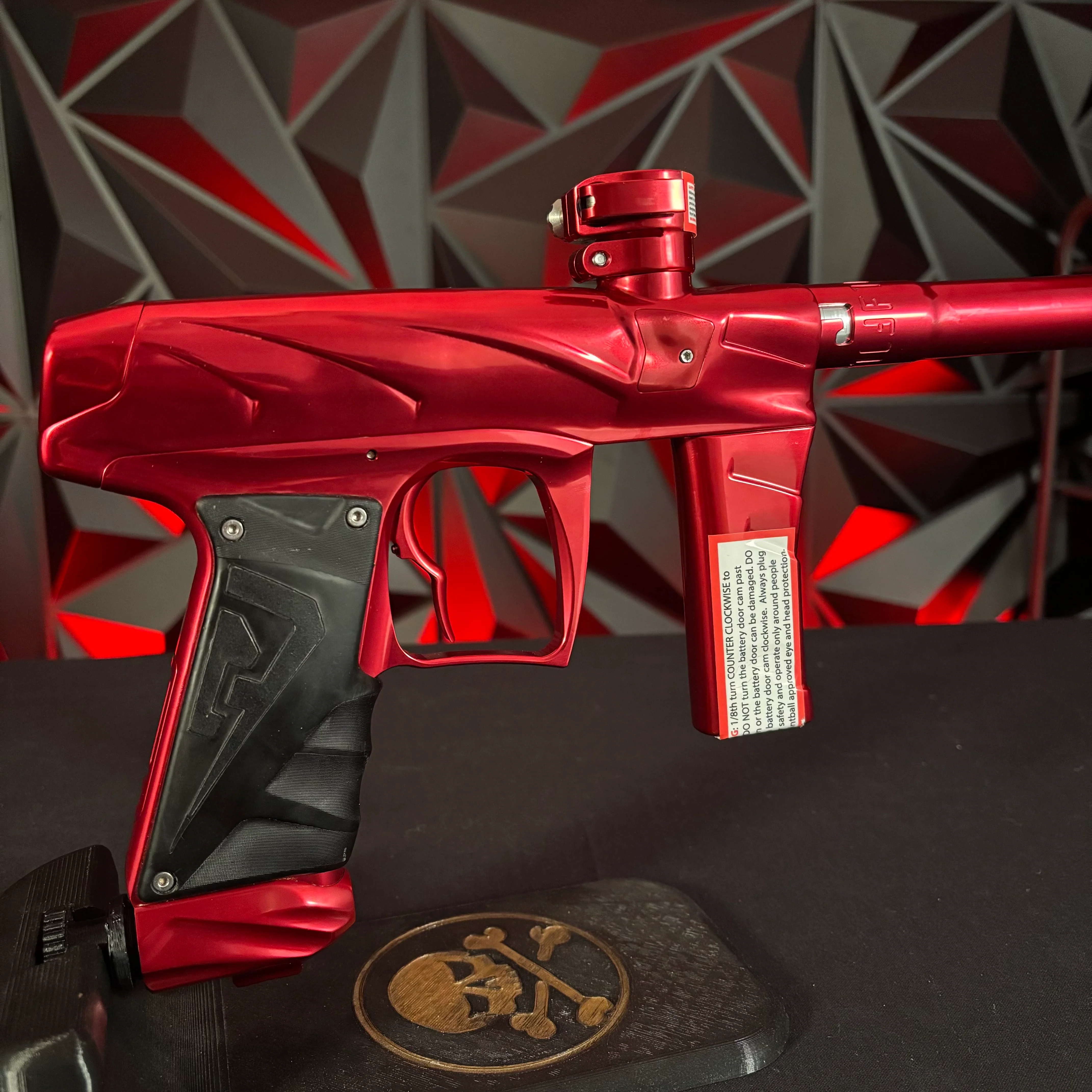 Used Field One Force V2 Paintball Gun - Polished Red - Image 2