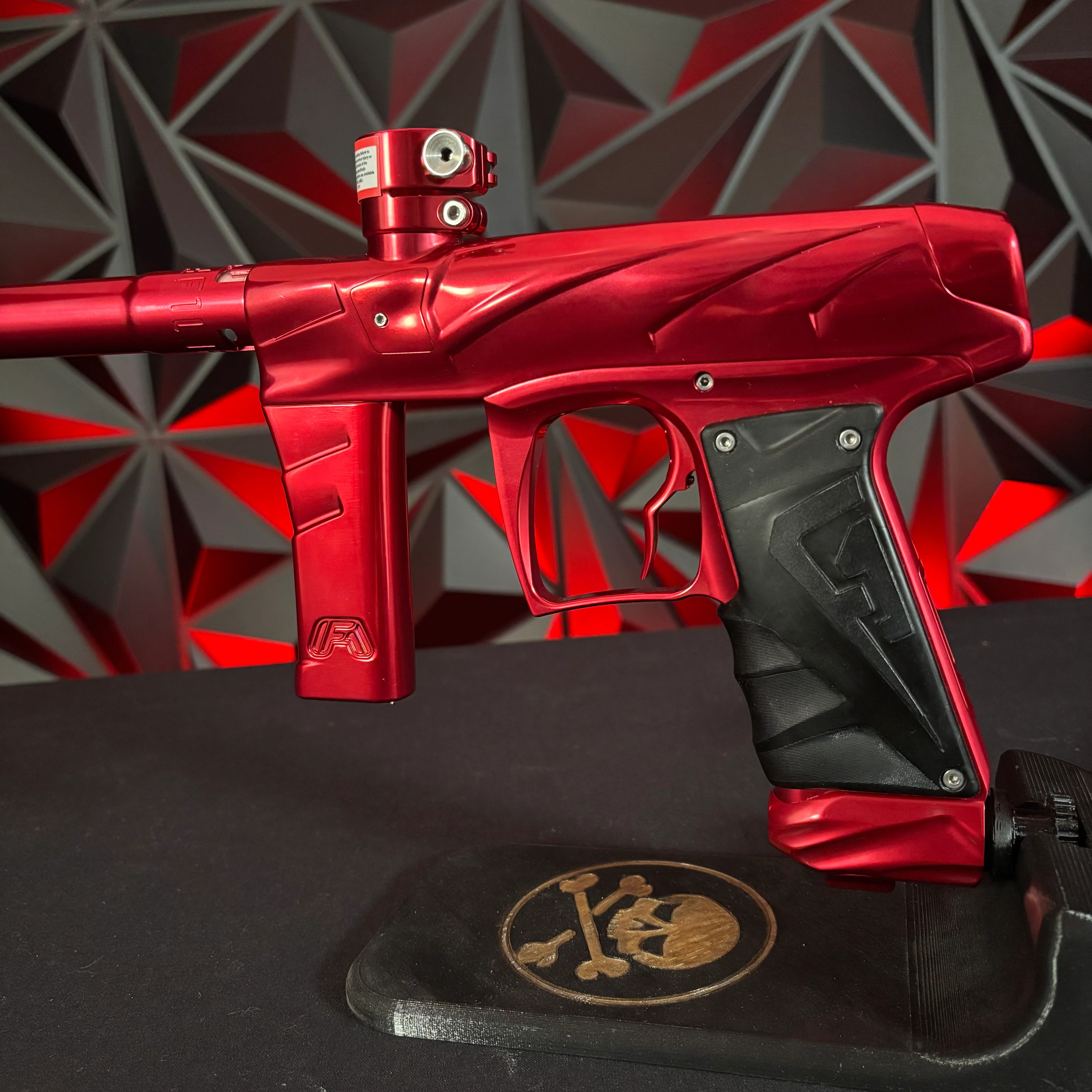 Used Field One Force V2 Paintball Gun - Polished Red - Image 3