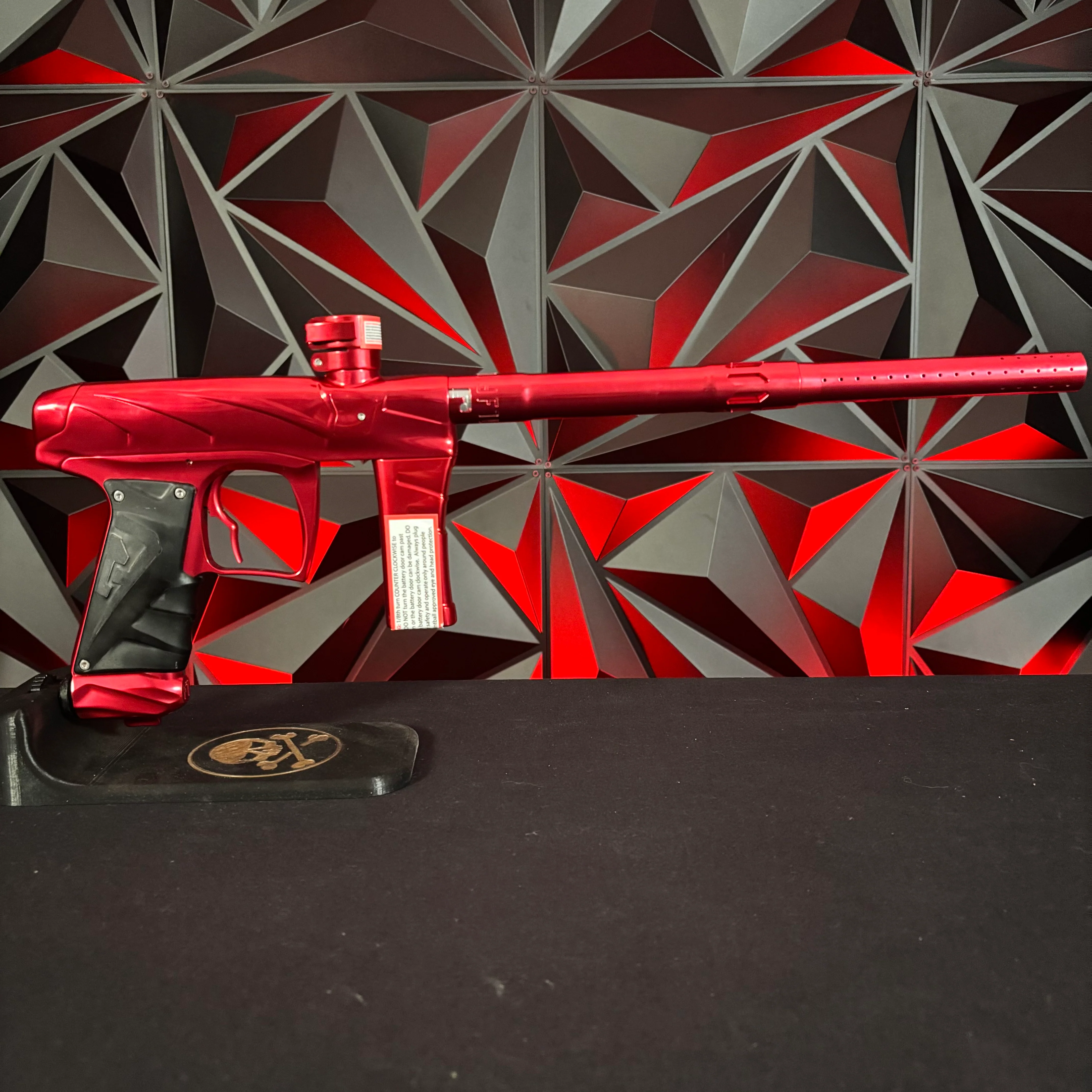 Used Field One Force V2 Paintball Gun - Polished Red - Image 6