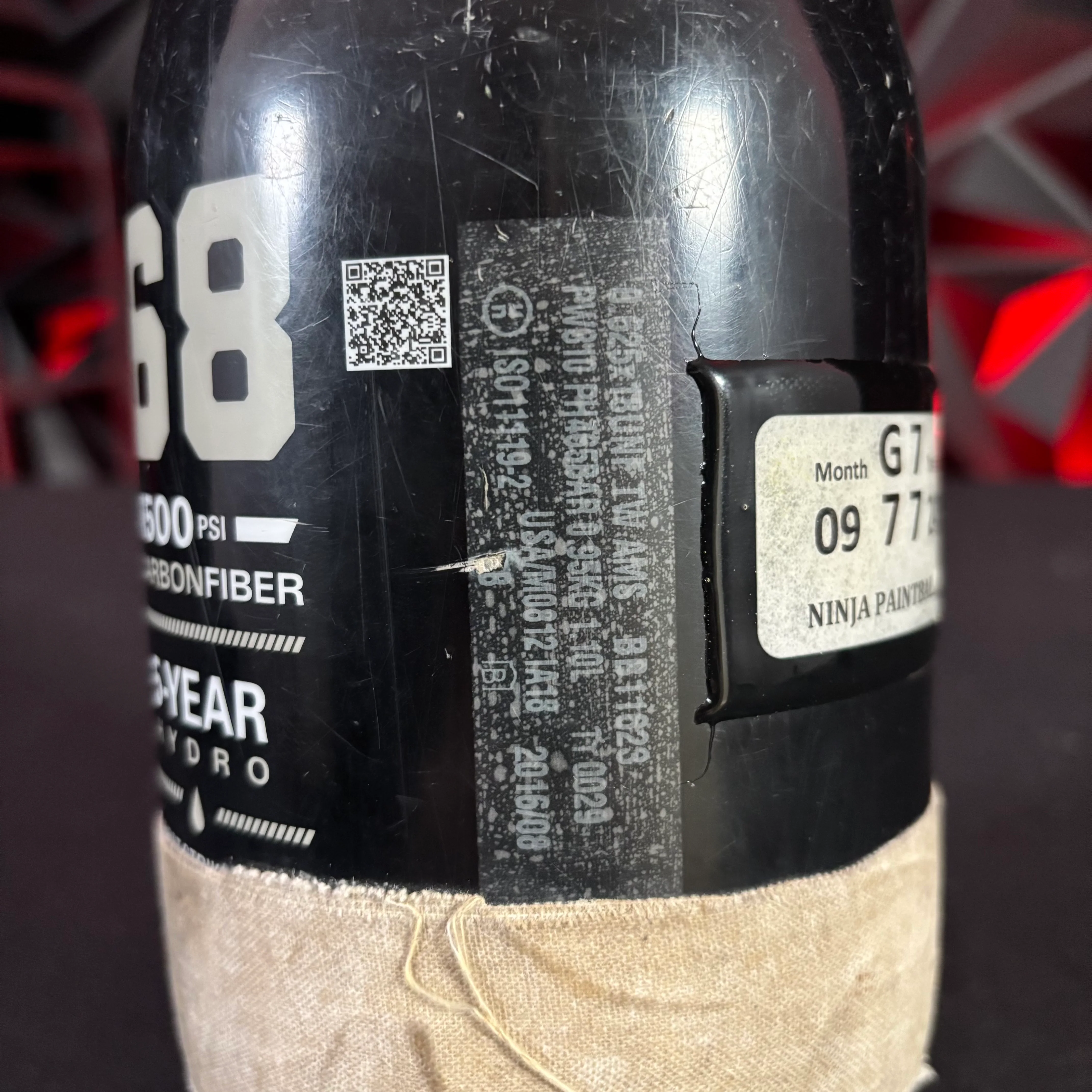 Used First Strike 68/4500 Paintball Tank - Image 2