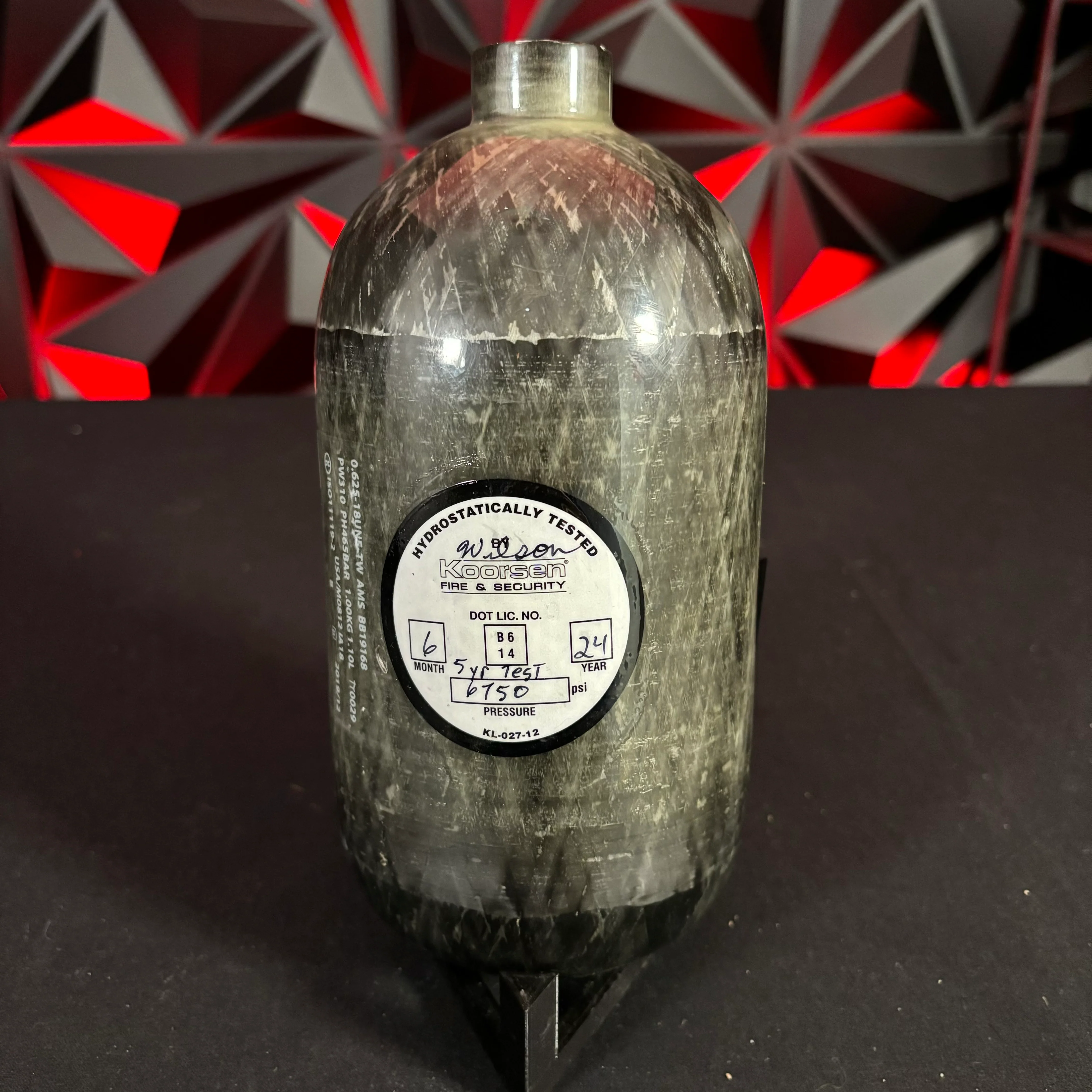Used First Strike 68/4500 Paintball Tank *BOTTLE ONLY* - Image 2