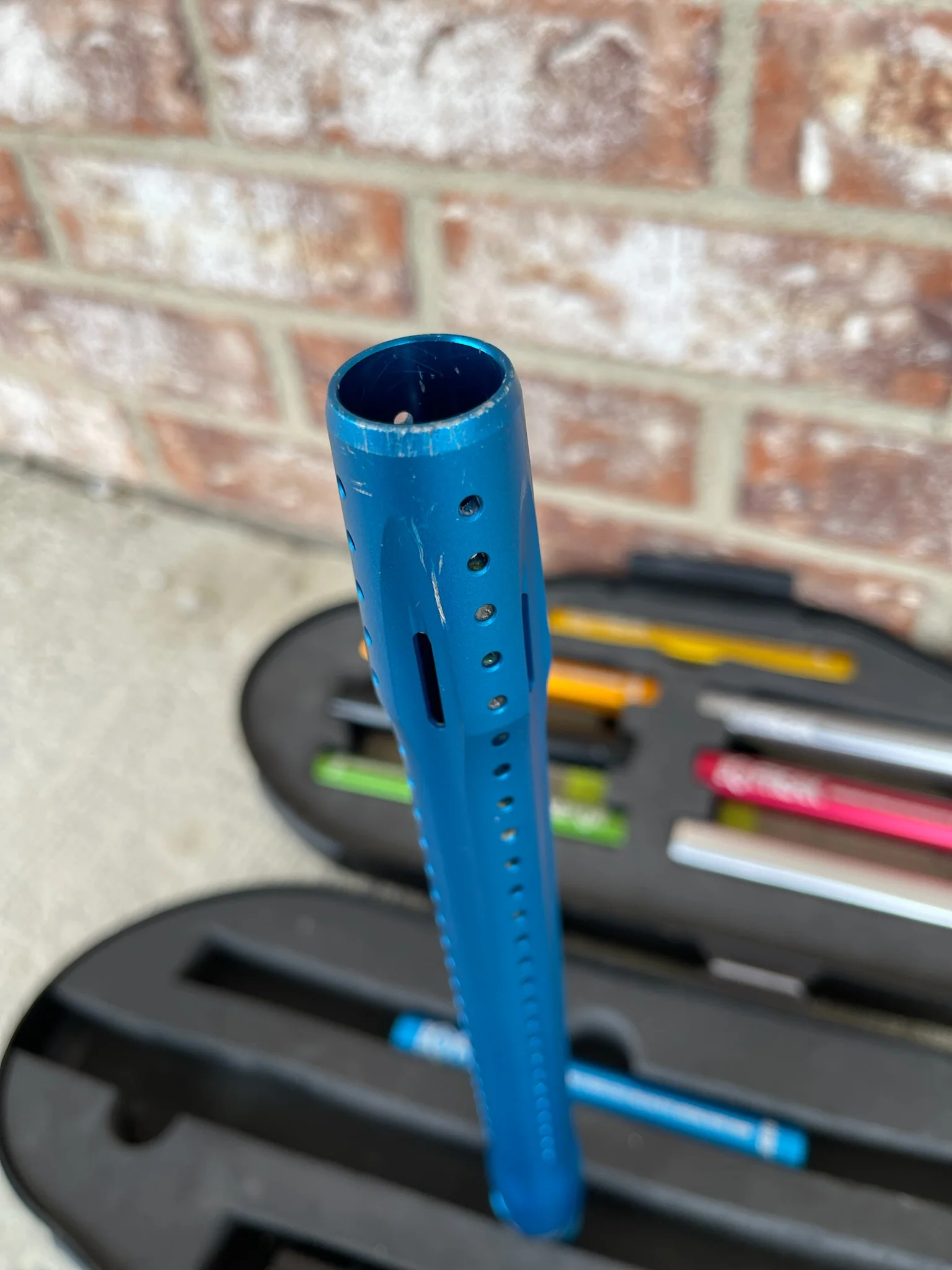 Used Freak Jr. Barrel/Insert Kit - Aluminum - w/ Dust Blue Barrel - Image 4