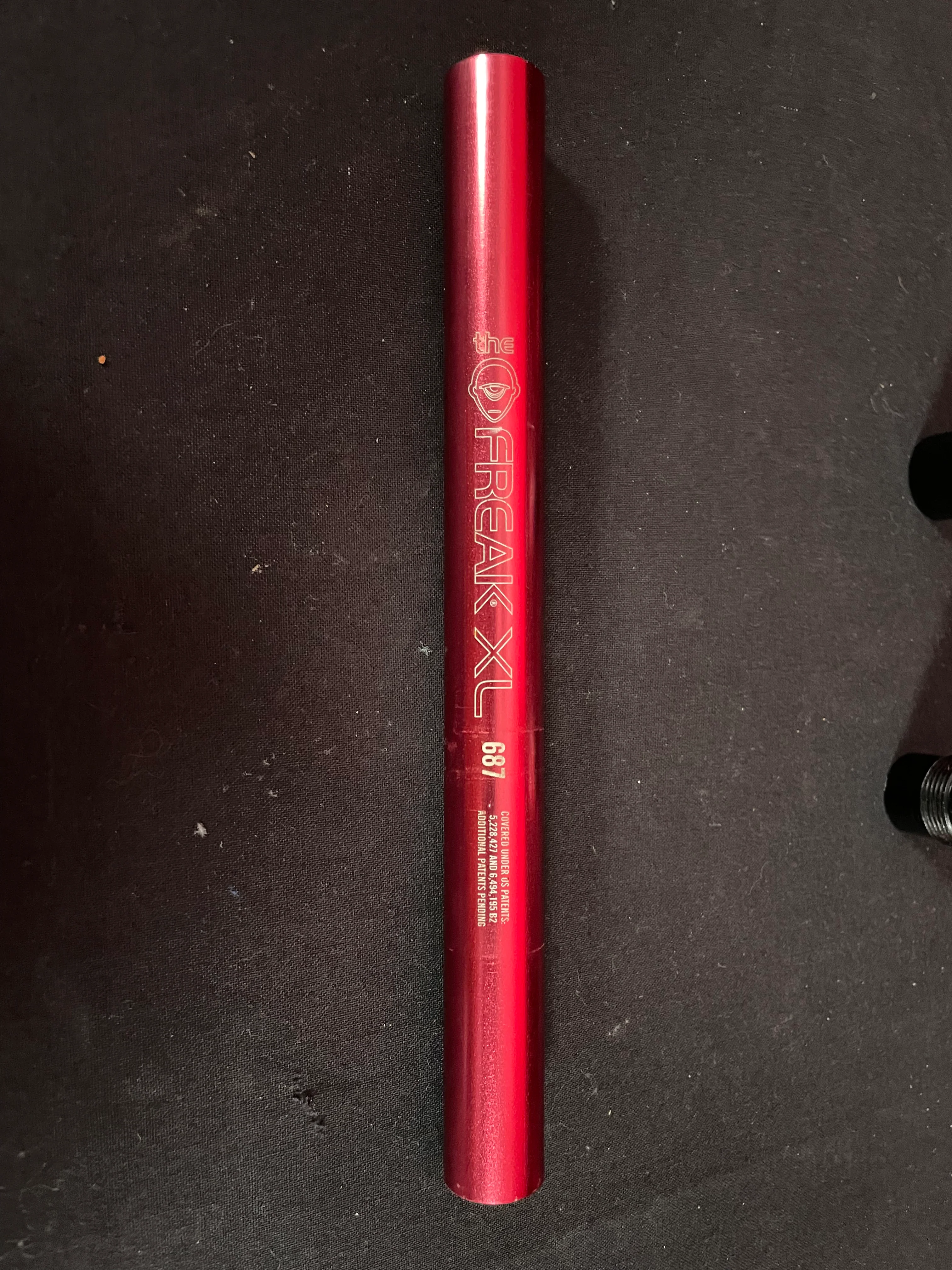 Used Freak XL Paintball Barrel - Custom Splash w/ 1 XL Insert - Image 2