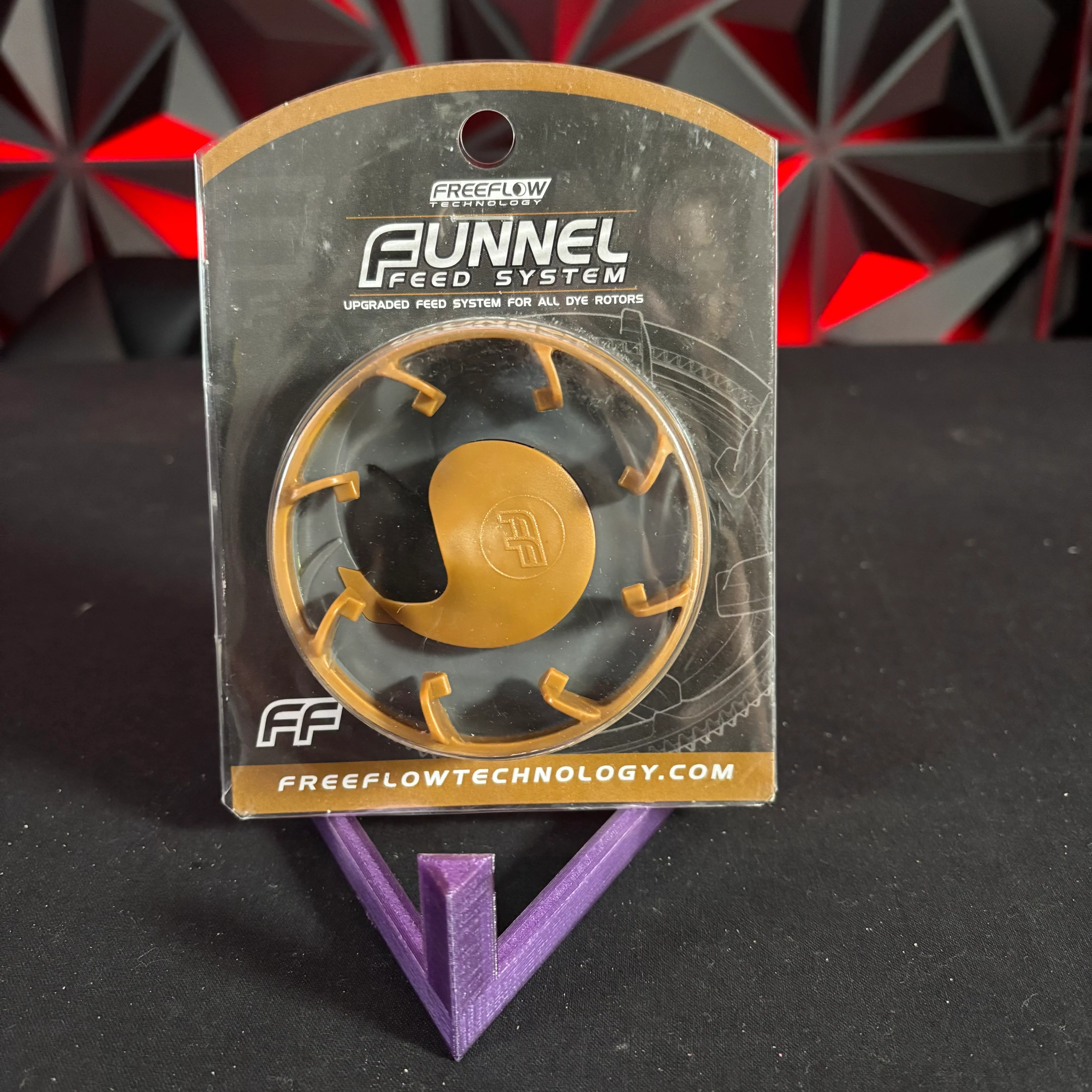 Used Freeflow feed kit Rotor FF Funnel - Brown/Grey