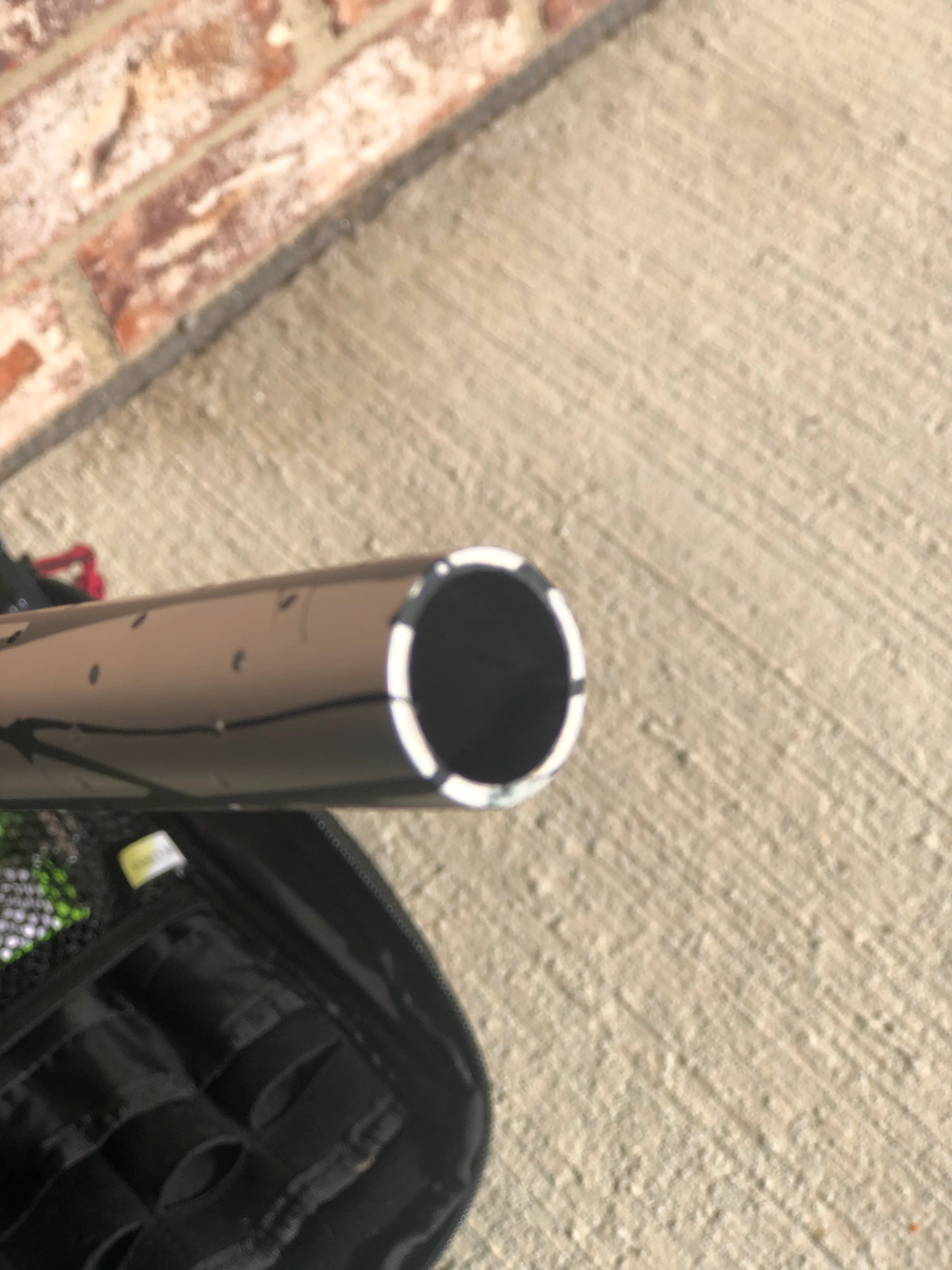 Used GI Sports Stealth Paintball Gun- Silver/Black Splash - Image 8