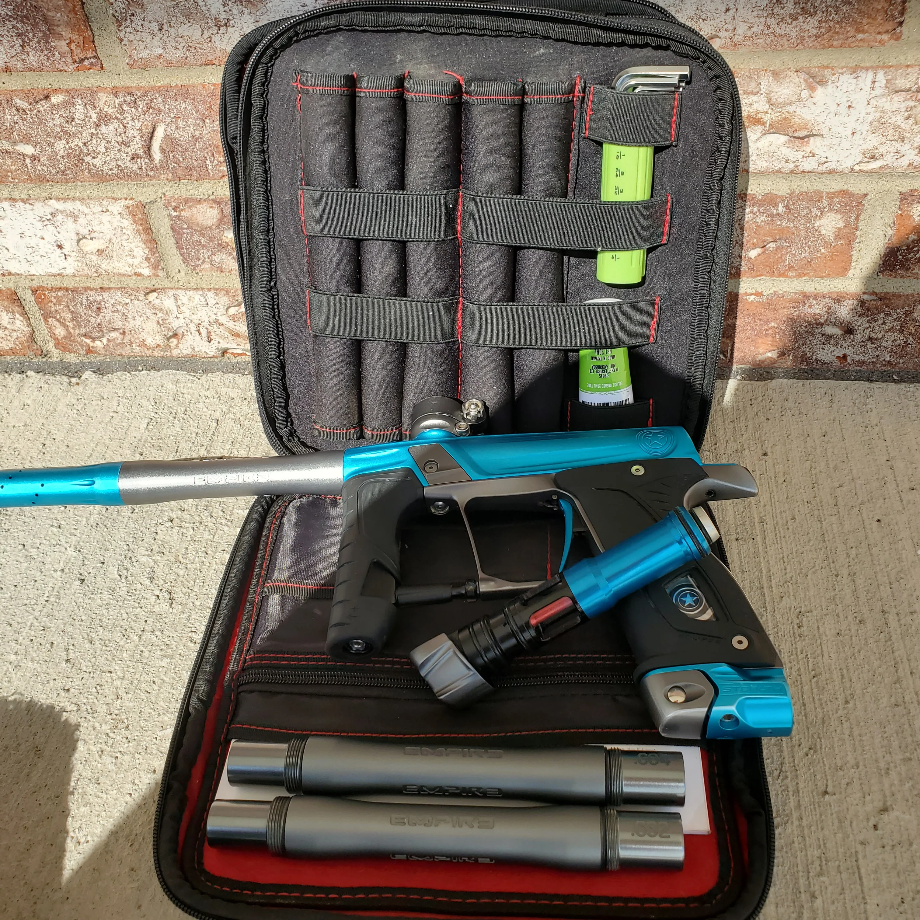 Used GI Sports Stealth Paintball Marker- Silver/Blue - Image 3