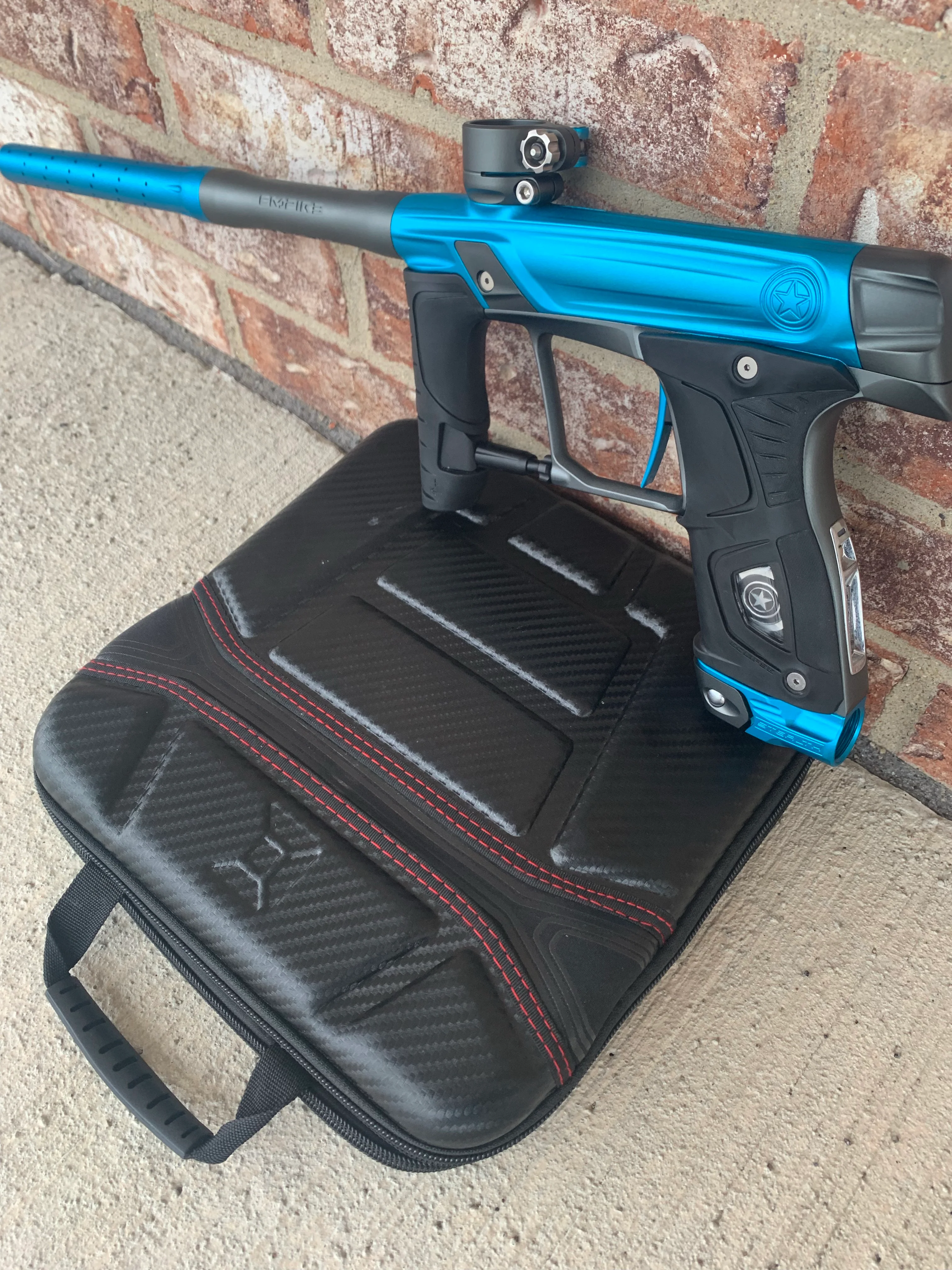 Used GI Sports Stealth Paintball Marker- Silver/Blue - Image 3