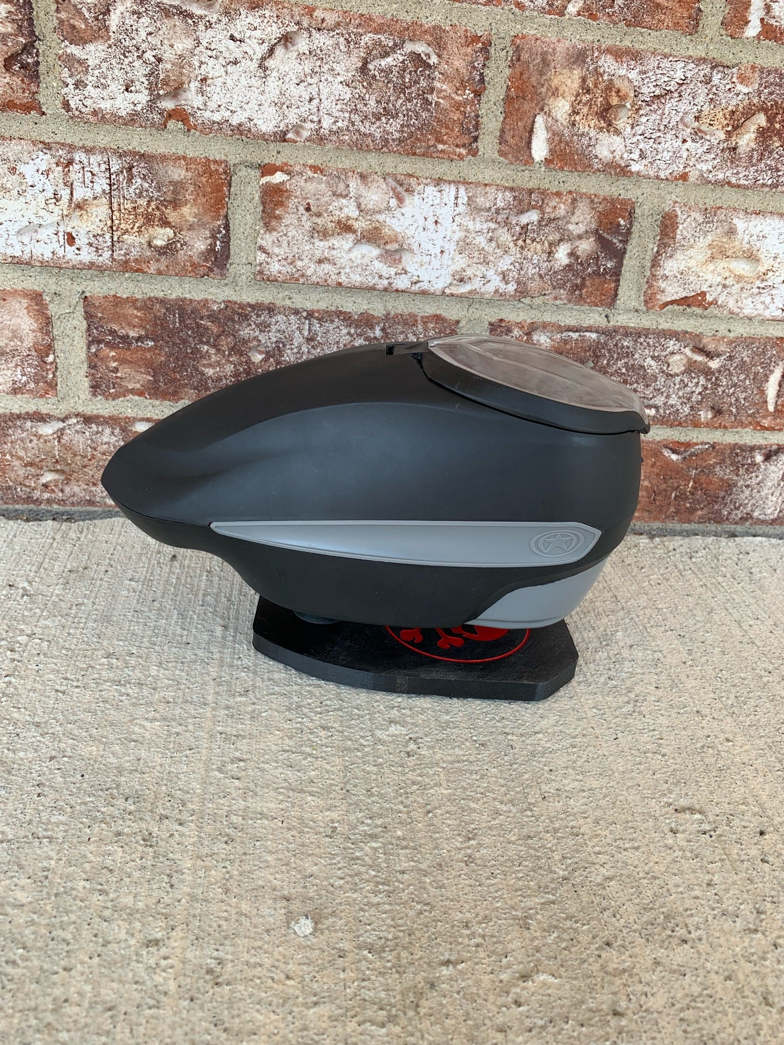 Used GI Sportz LVL Paintball Loader - Black/Grey w/Rain Lid and Speed Feed - Image 2
