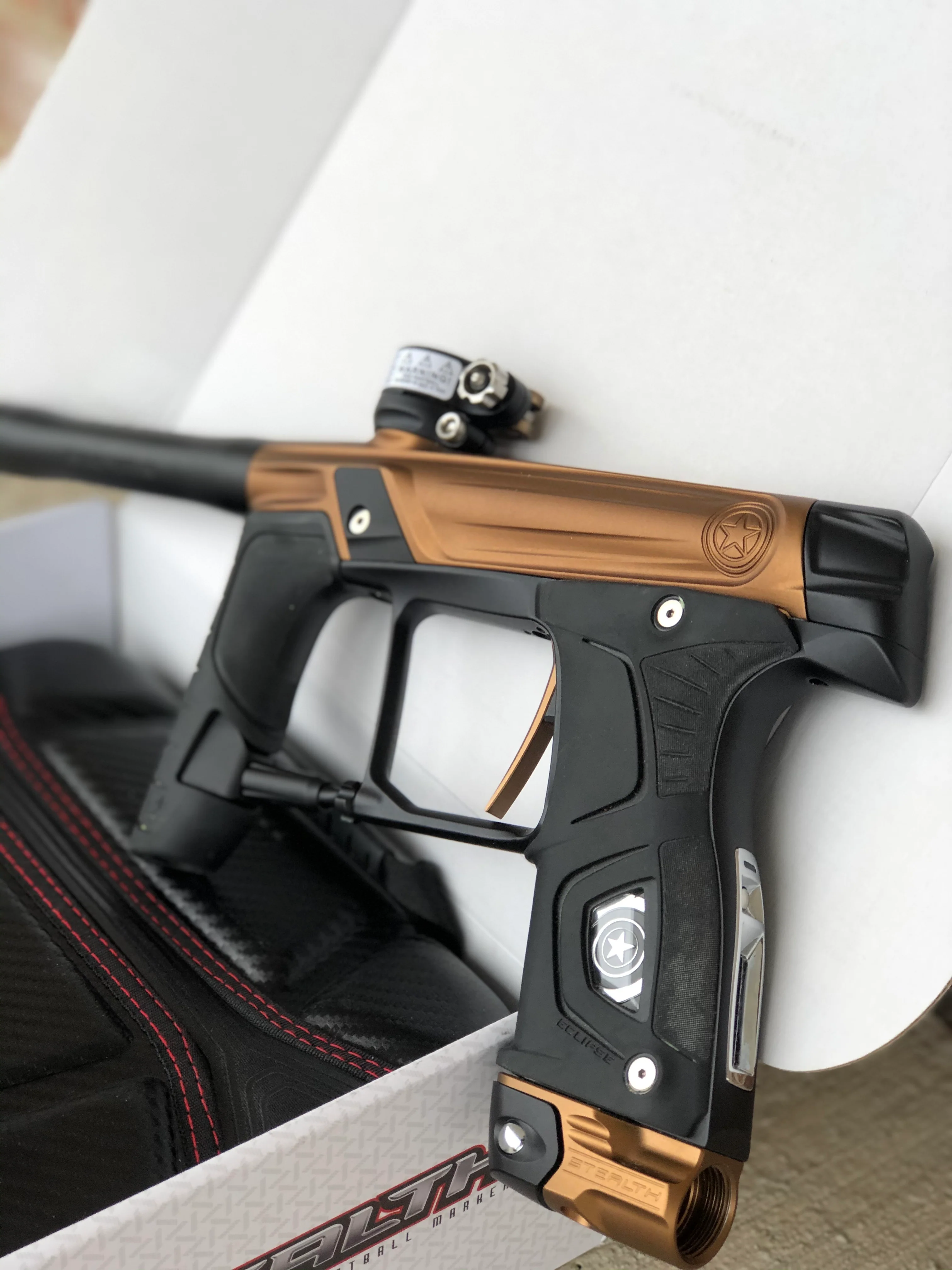 Used GI Sportz/Planet Eclipse Stealth Paintball Marker - Sand/Black - Image 3
