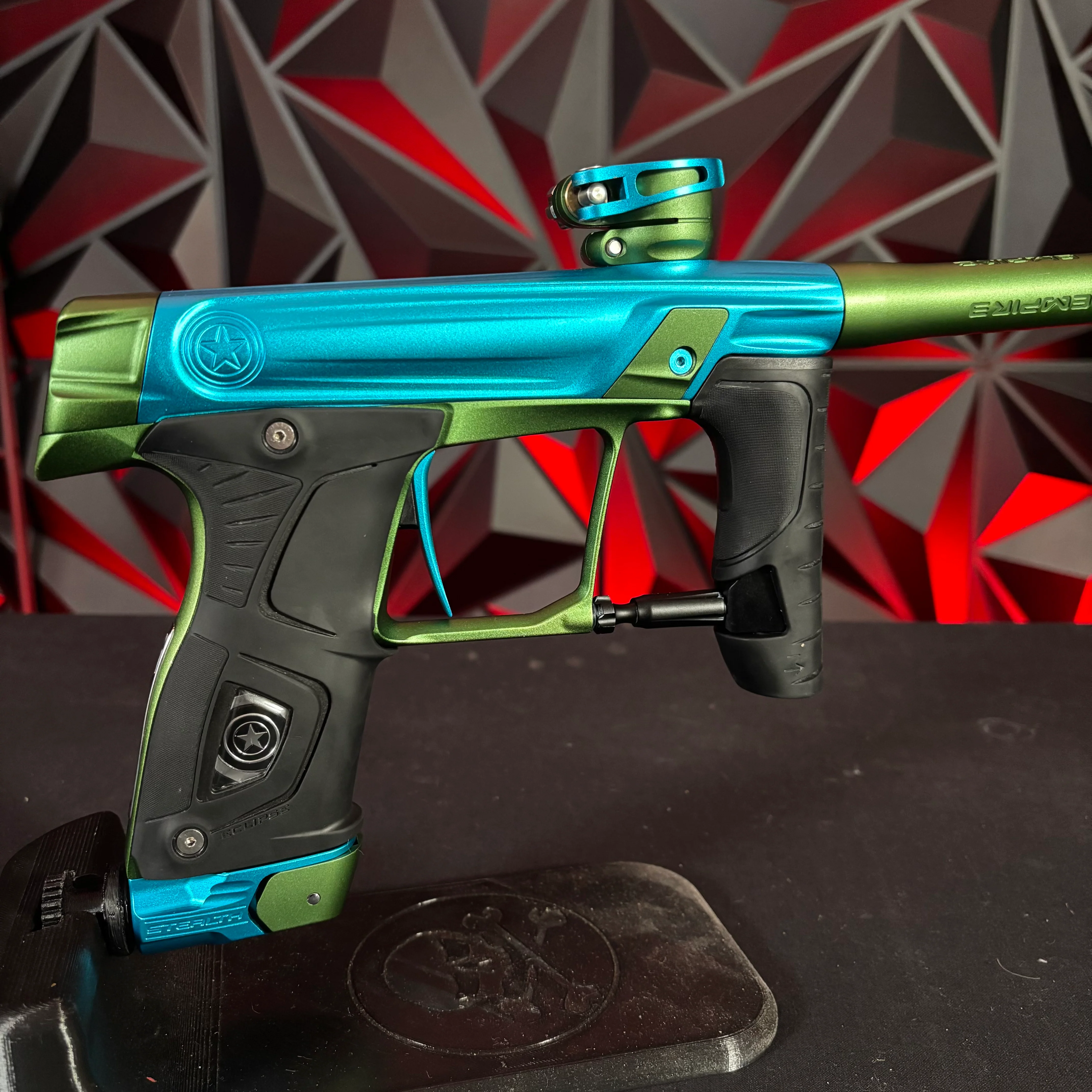 Used GI Sportz/Planet Eclipse Stealth Paintball Marker - Teal/Green - Image 2