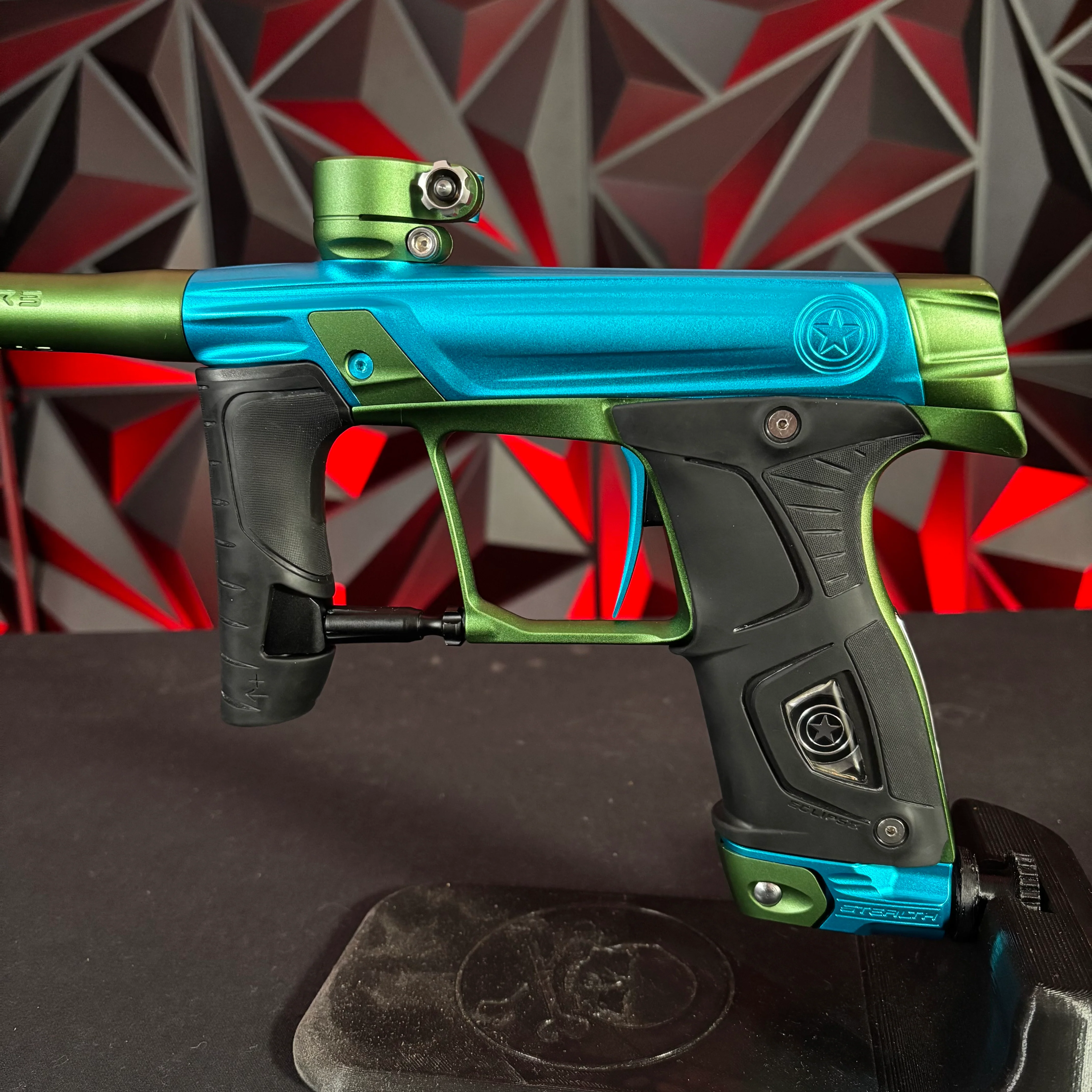 Used GI Sportz/Planet Eclipse Stealth Paintball Marker - Teal/Green - Image 3