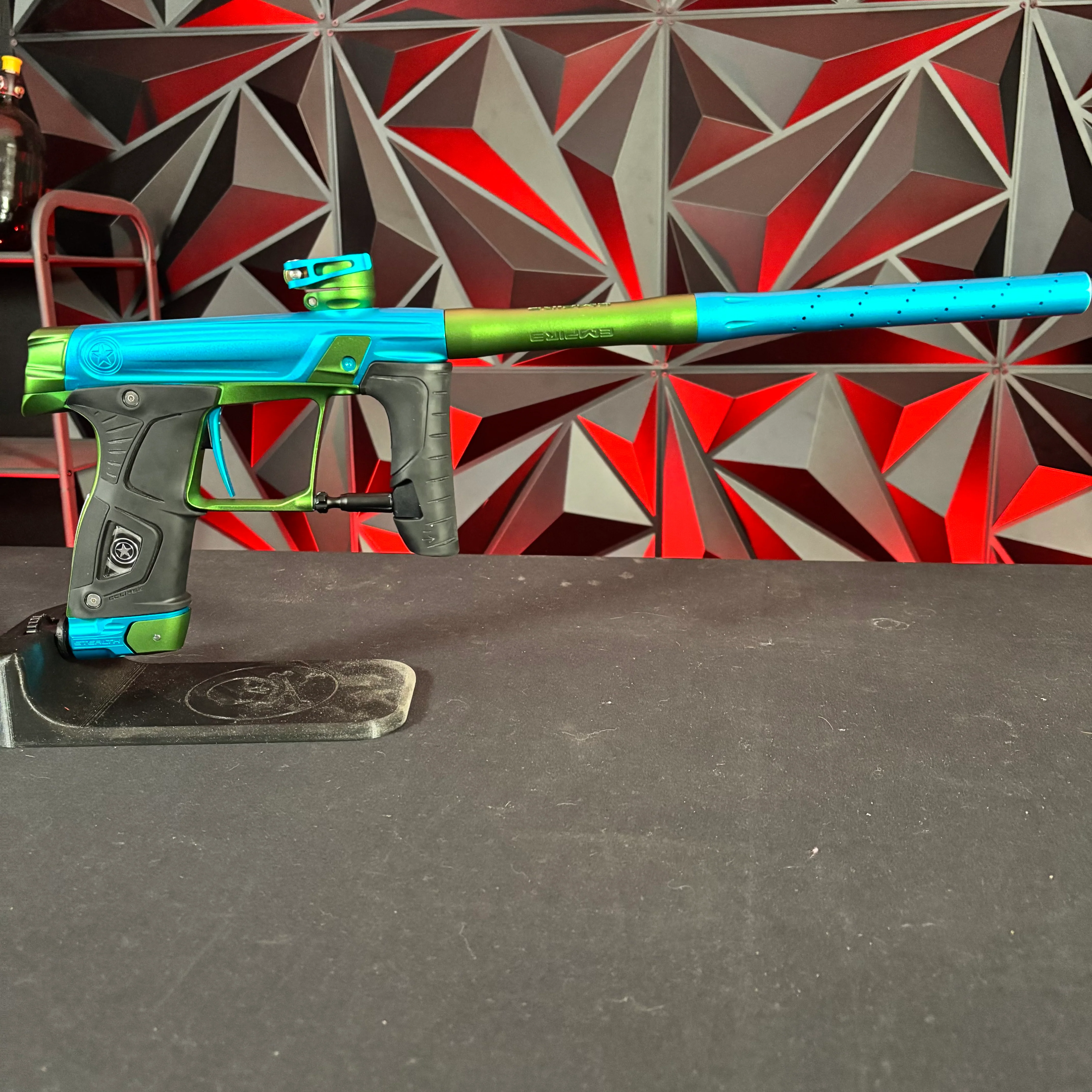 Used GI Sportz/Planet Eclipse Stealth Paintball Marker - Teal/Green - Image 6