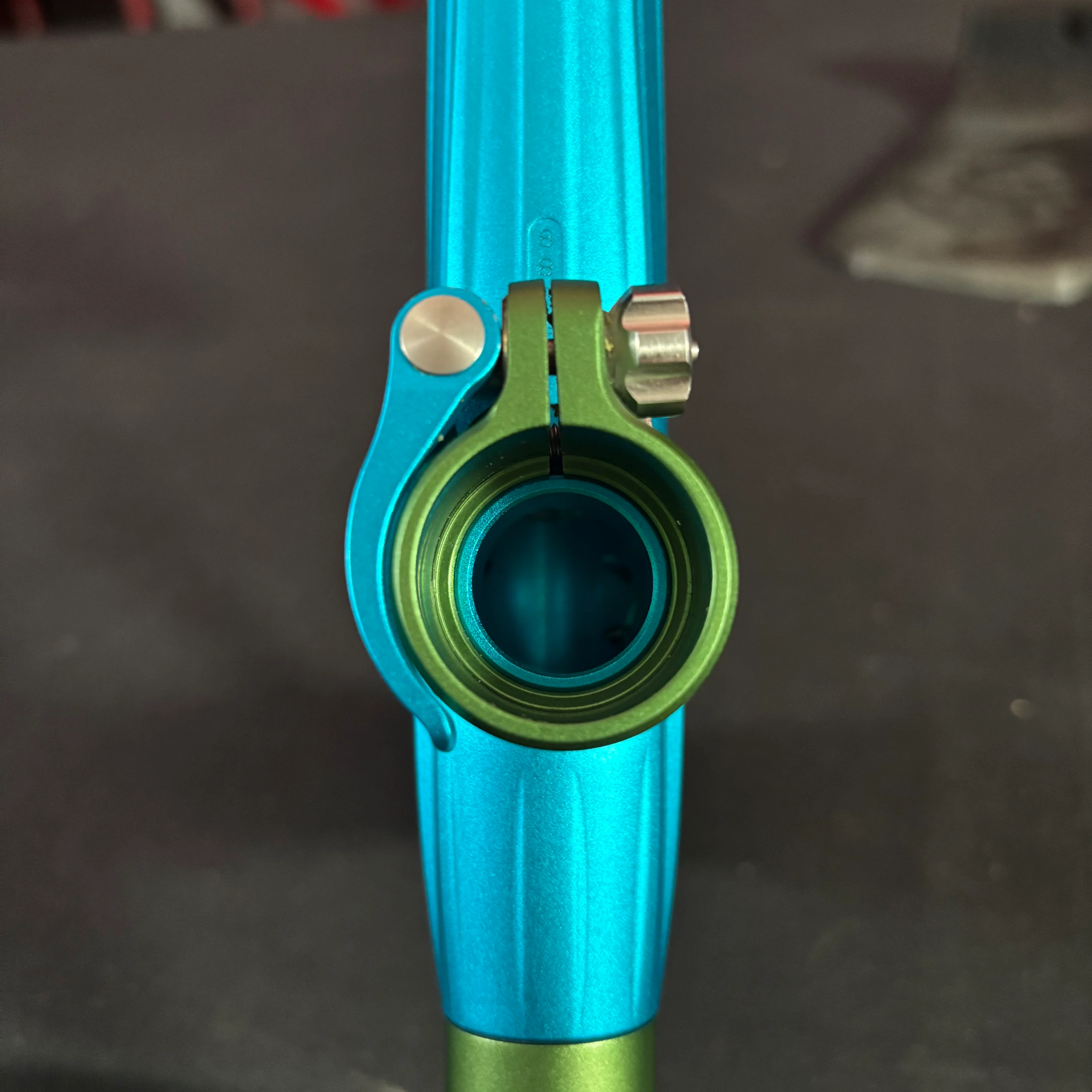 Used GI Sportz/Planet Eclipse Stealth Paintball Marker - Teal/Green - Image 9