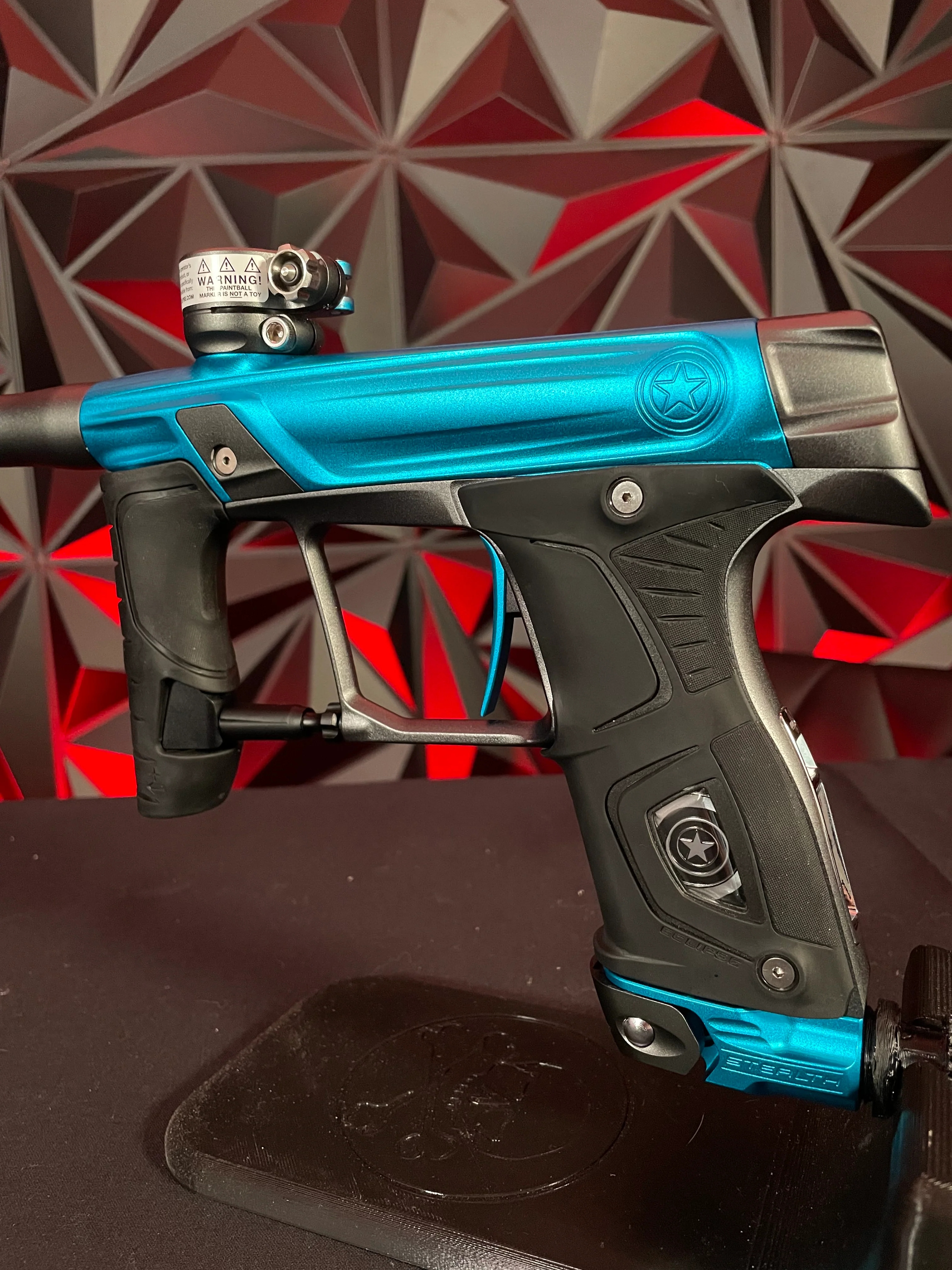 Used GI Sportz/Planet Eclipse Stealth Paintball Marker - Teal/Grey - Image 2