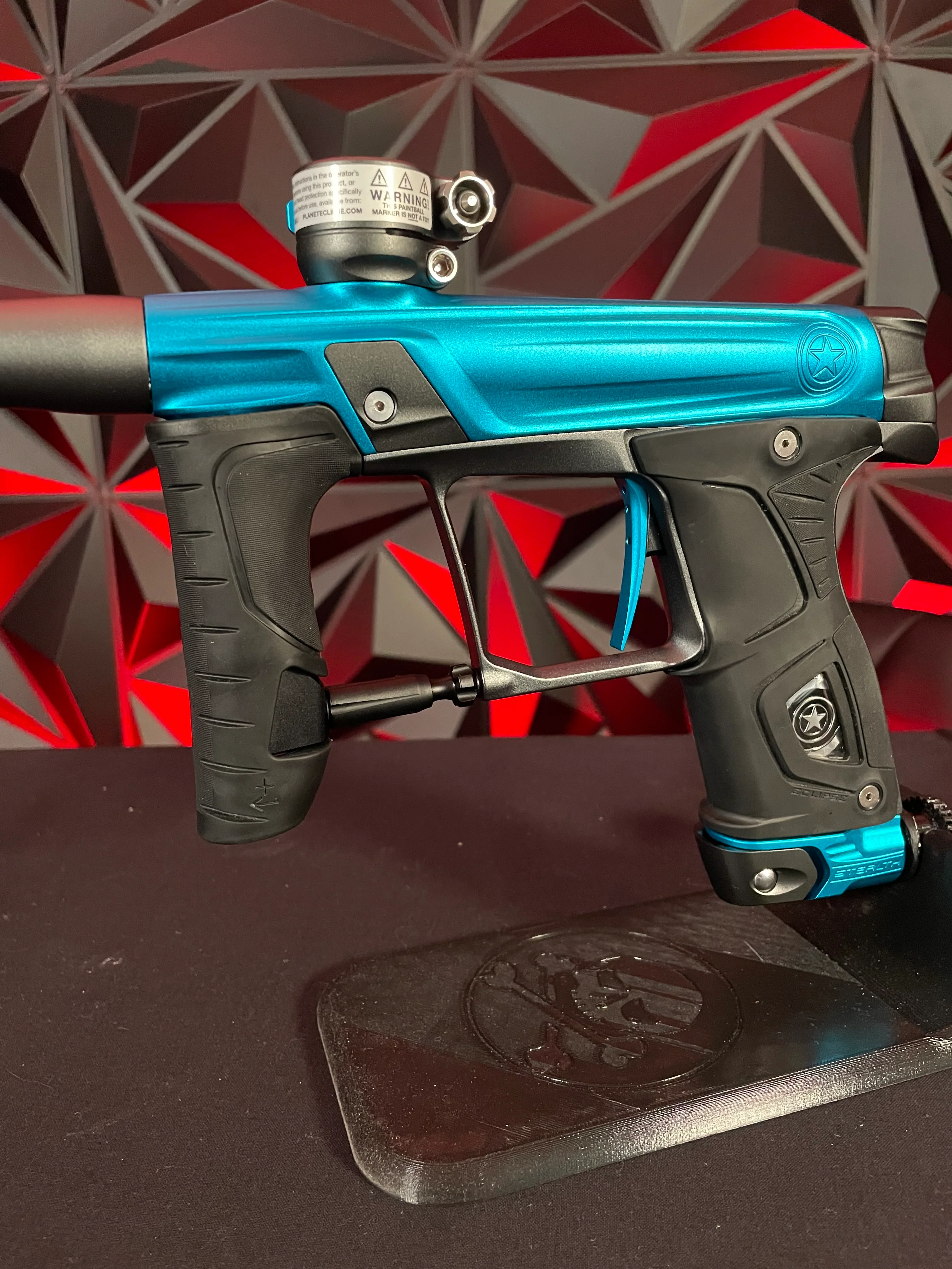 Used GI Sportz/Planet Eclipse Stealth Paintball Marker - Teal/Grey - Image 4