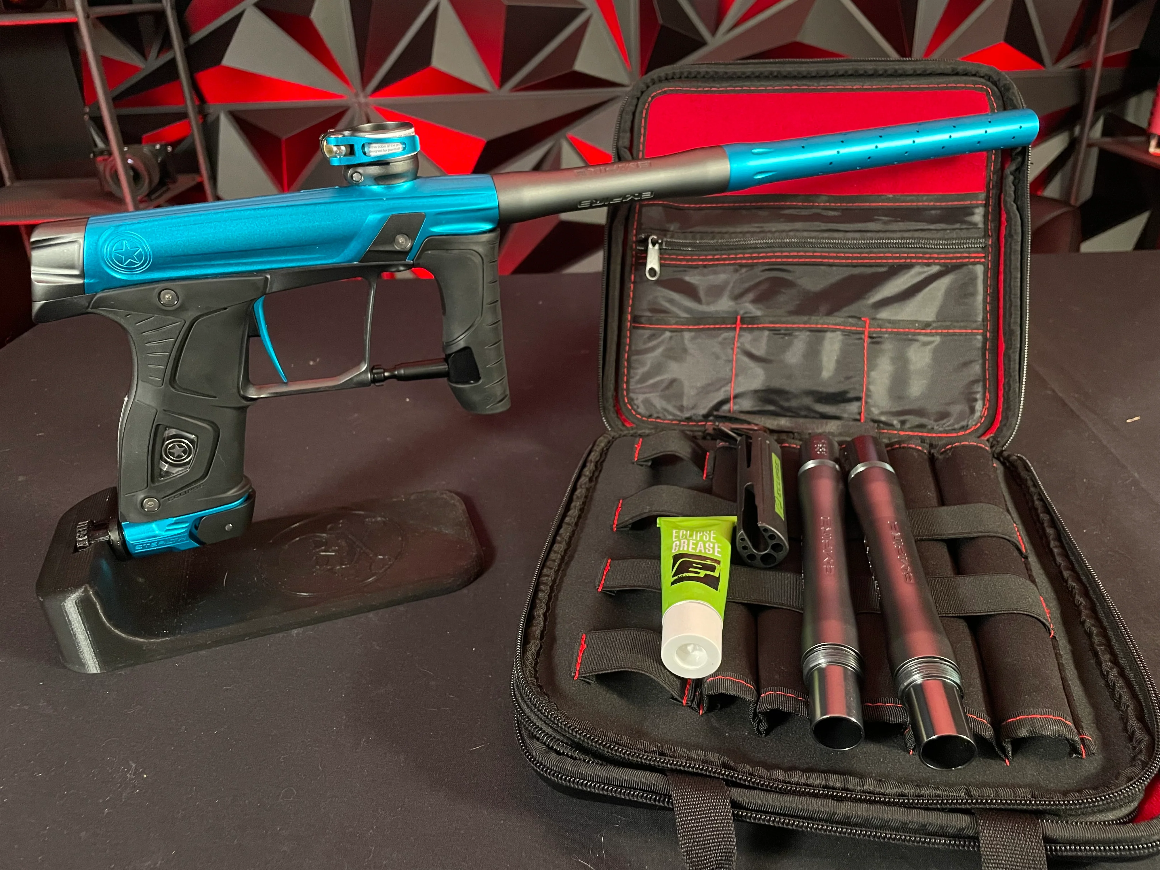 Used GI Sportz/Planet Eclipse Stealth Paintball Marker - Teal/Grey - Image 7
