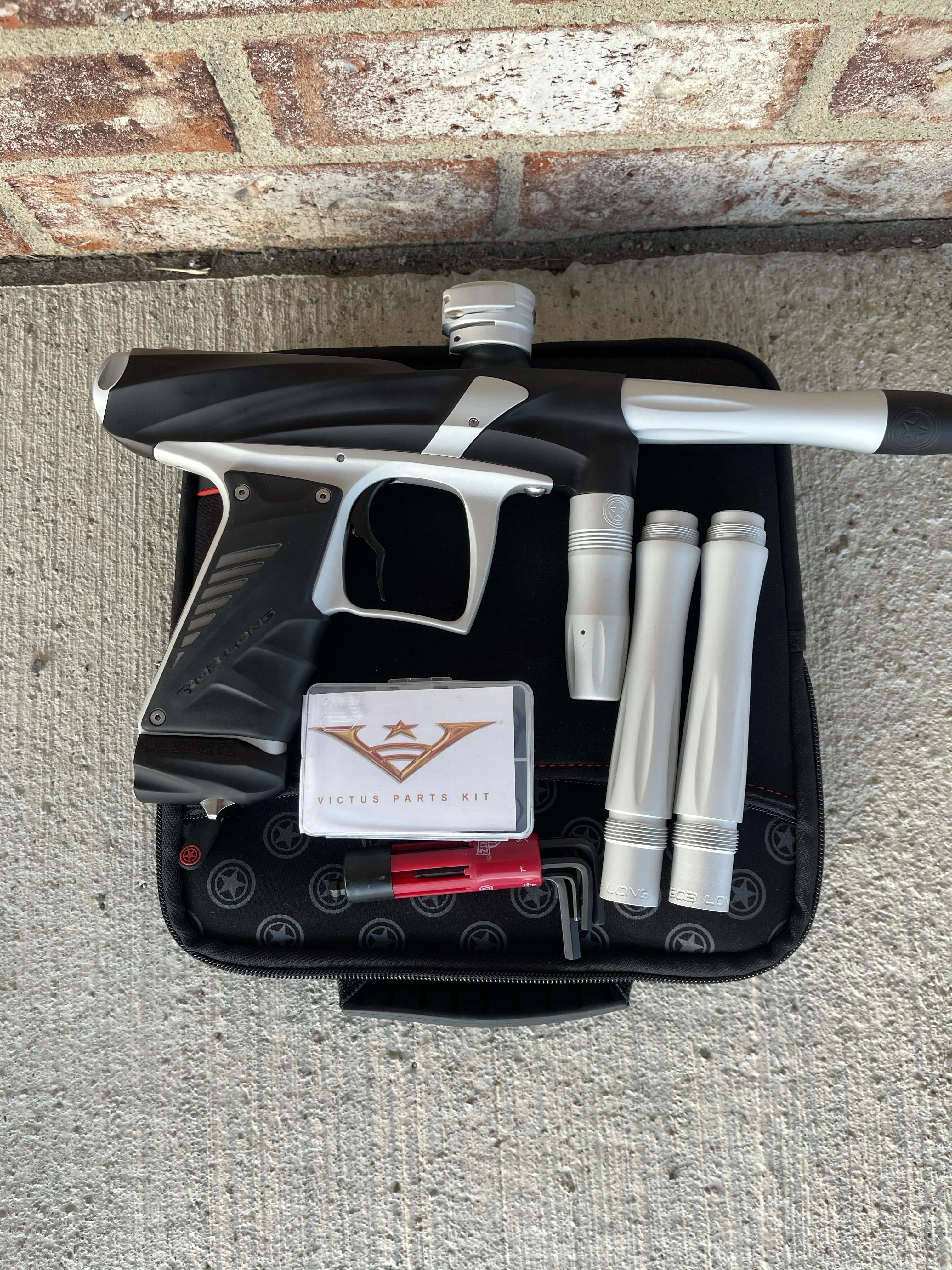 Used GI Victus Paintball Gun - Dust Black/White - Image 5