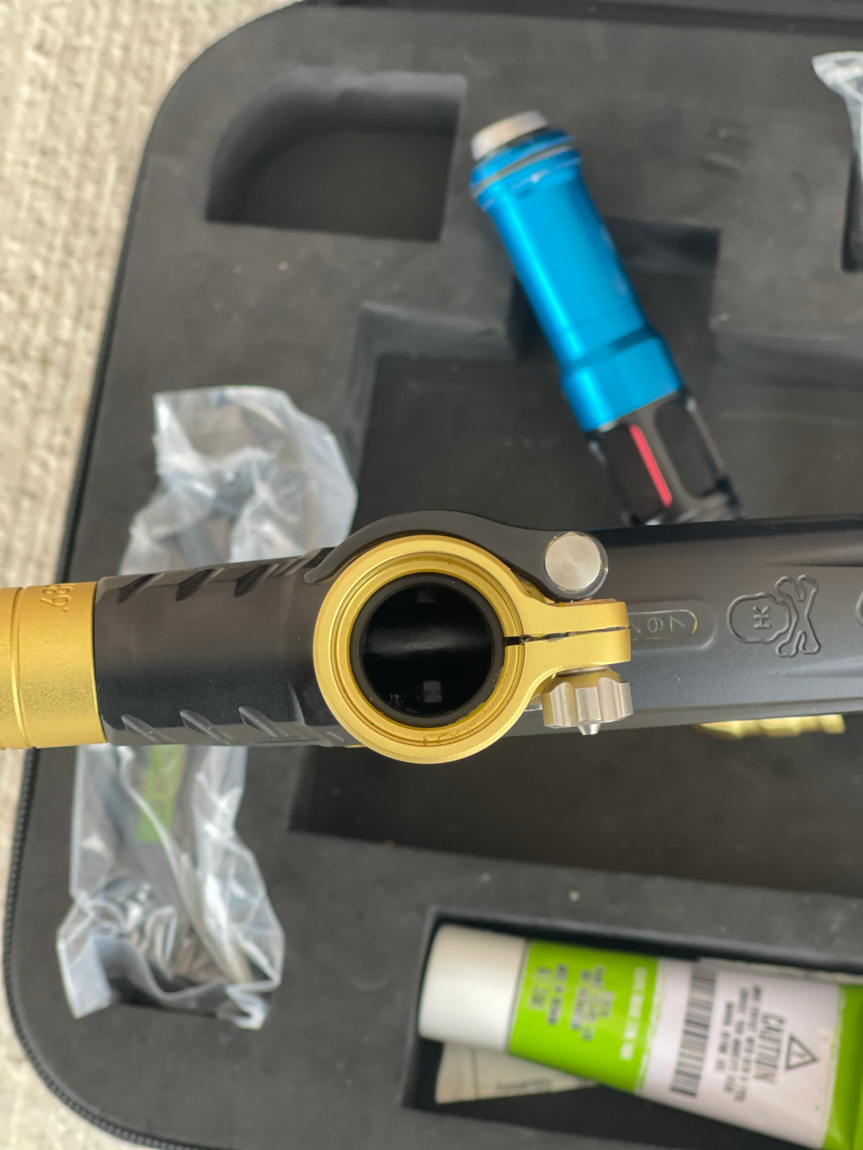 Used HK Army/Planet Eclipse 170R Paintball Gun - Black / Gold - Image 10