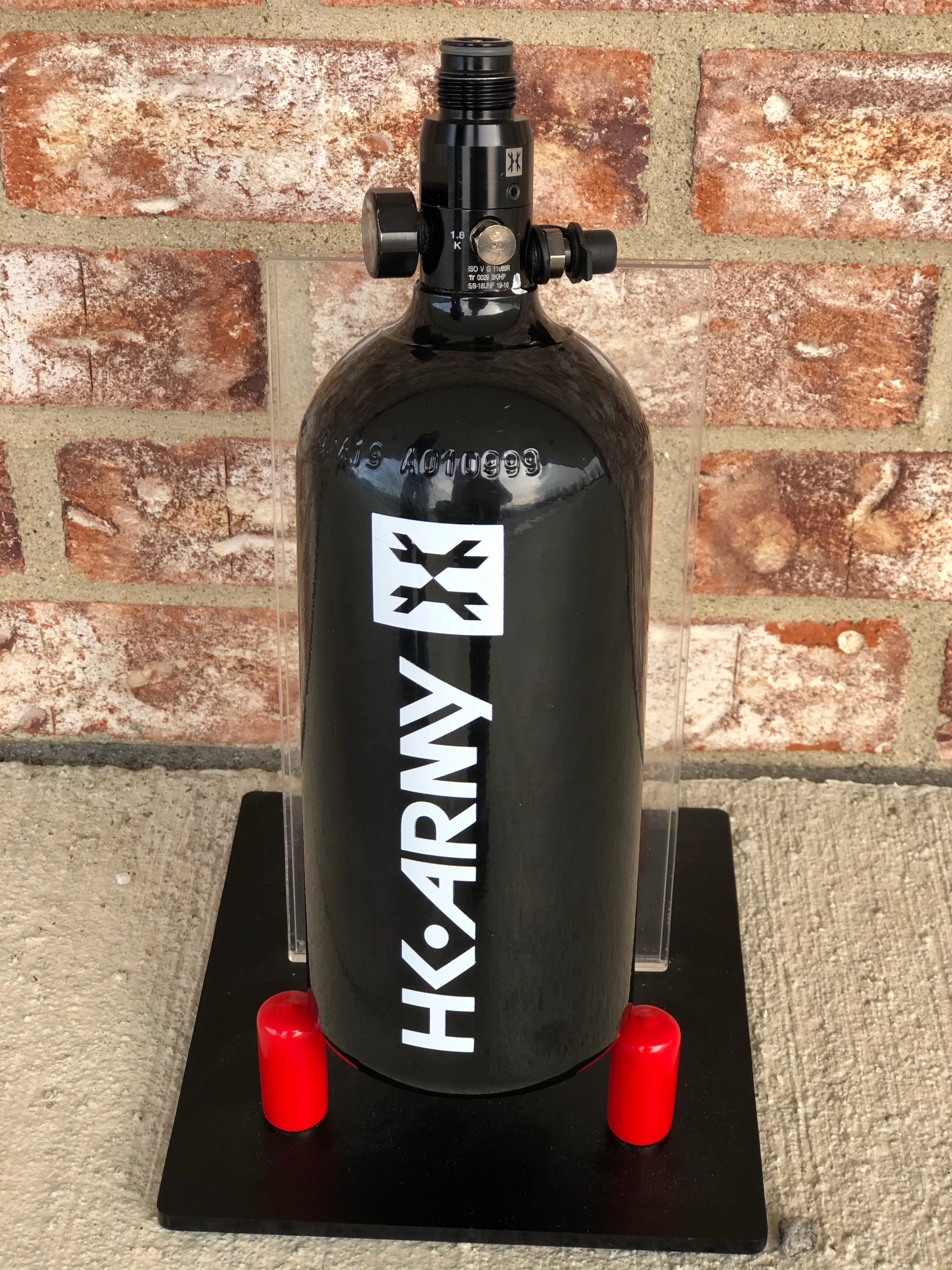 Used HK Army 48/3000 Paintball Tank - Black - Image 2