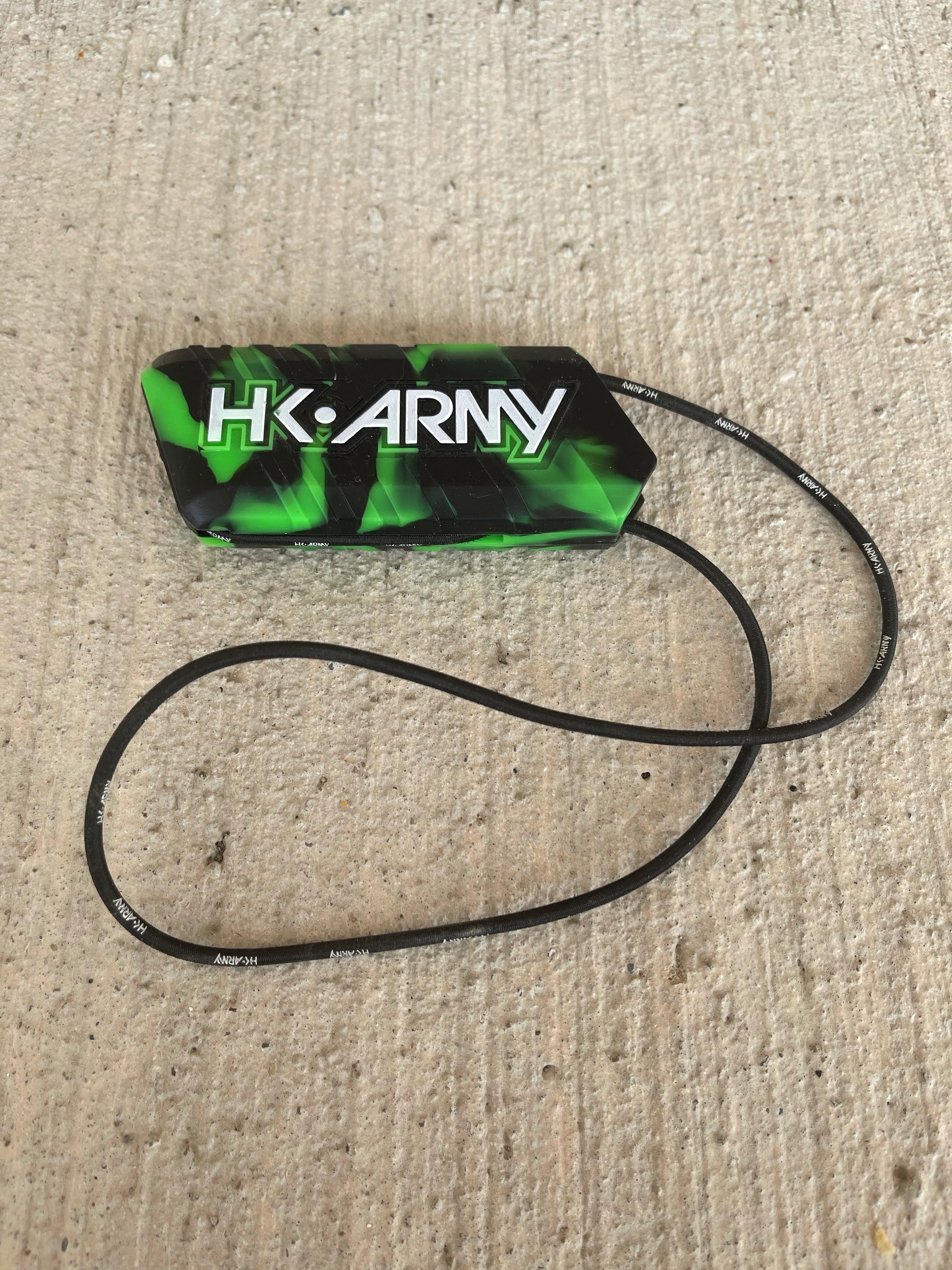 Used HK Army Ball Breaker- Black/Neon Green Swirl - Image 2
