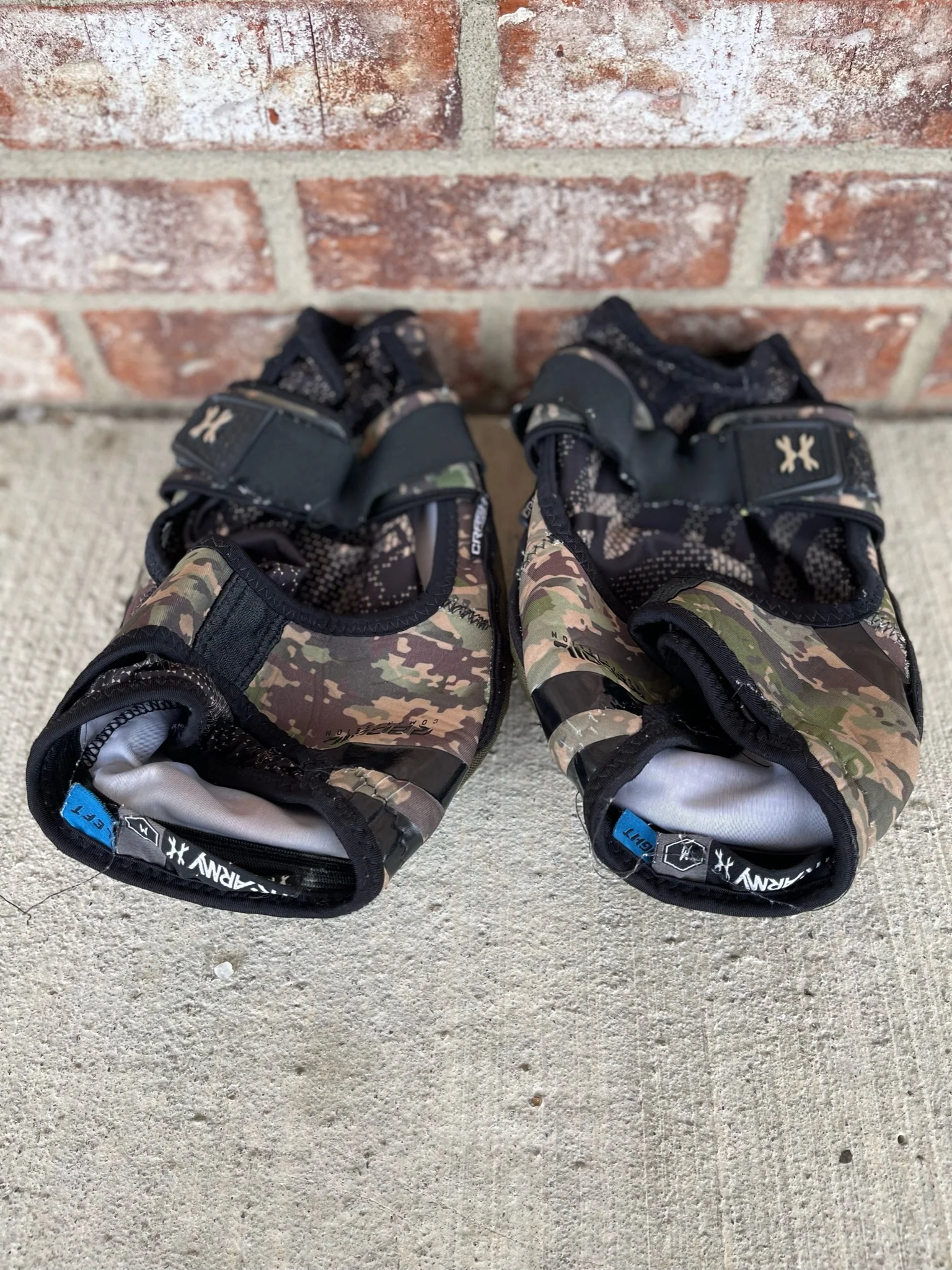 Used HK Army Crash Knee Pads - Medium - Camo - Image 4