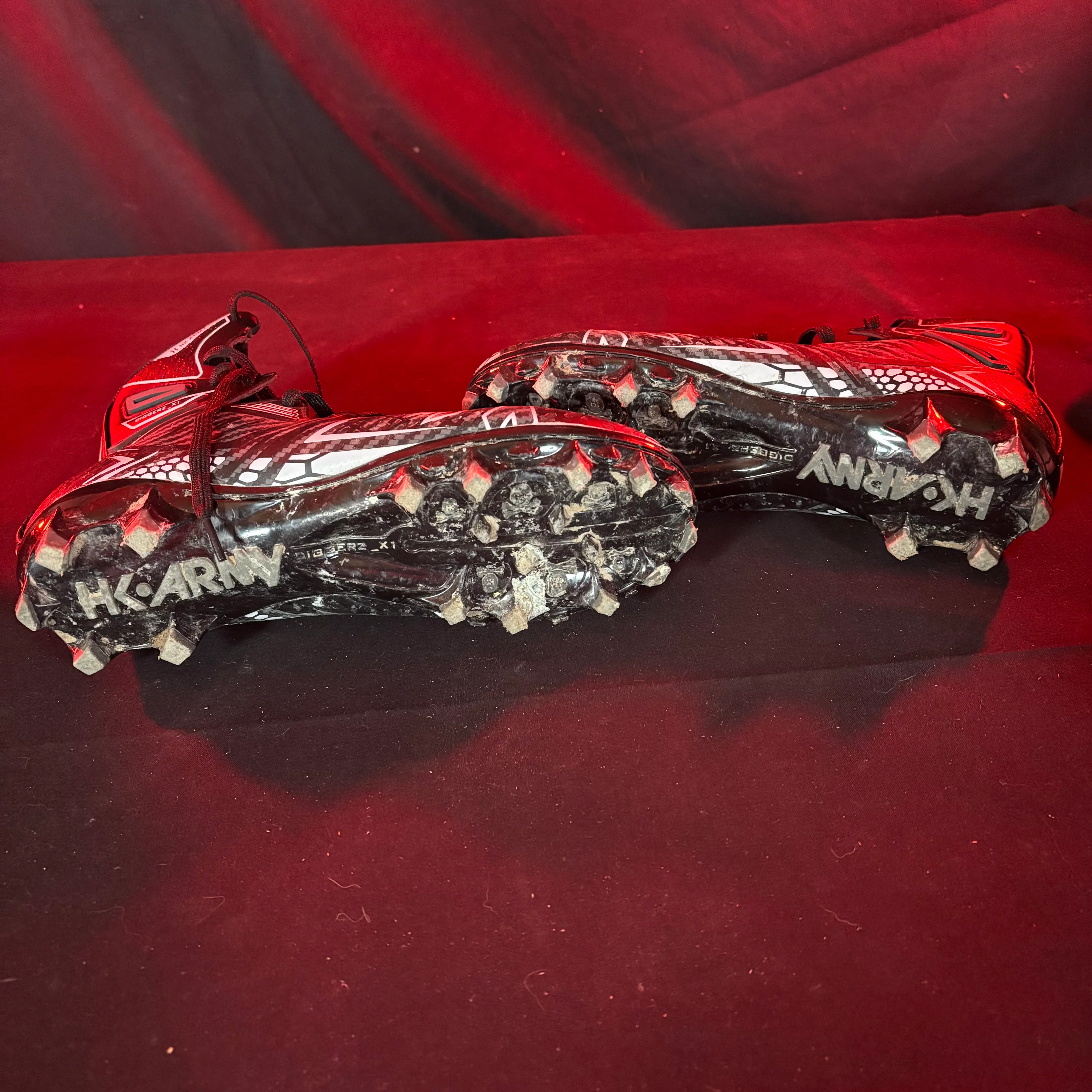 Used HK Army Diggerz Paintball Cleats - Black/Grey - Size 9 - Image 2
