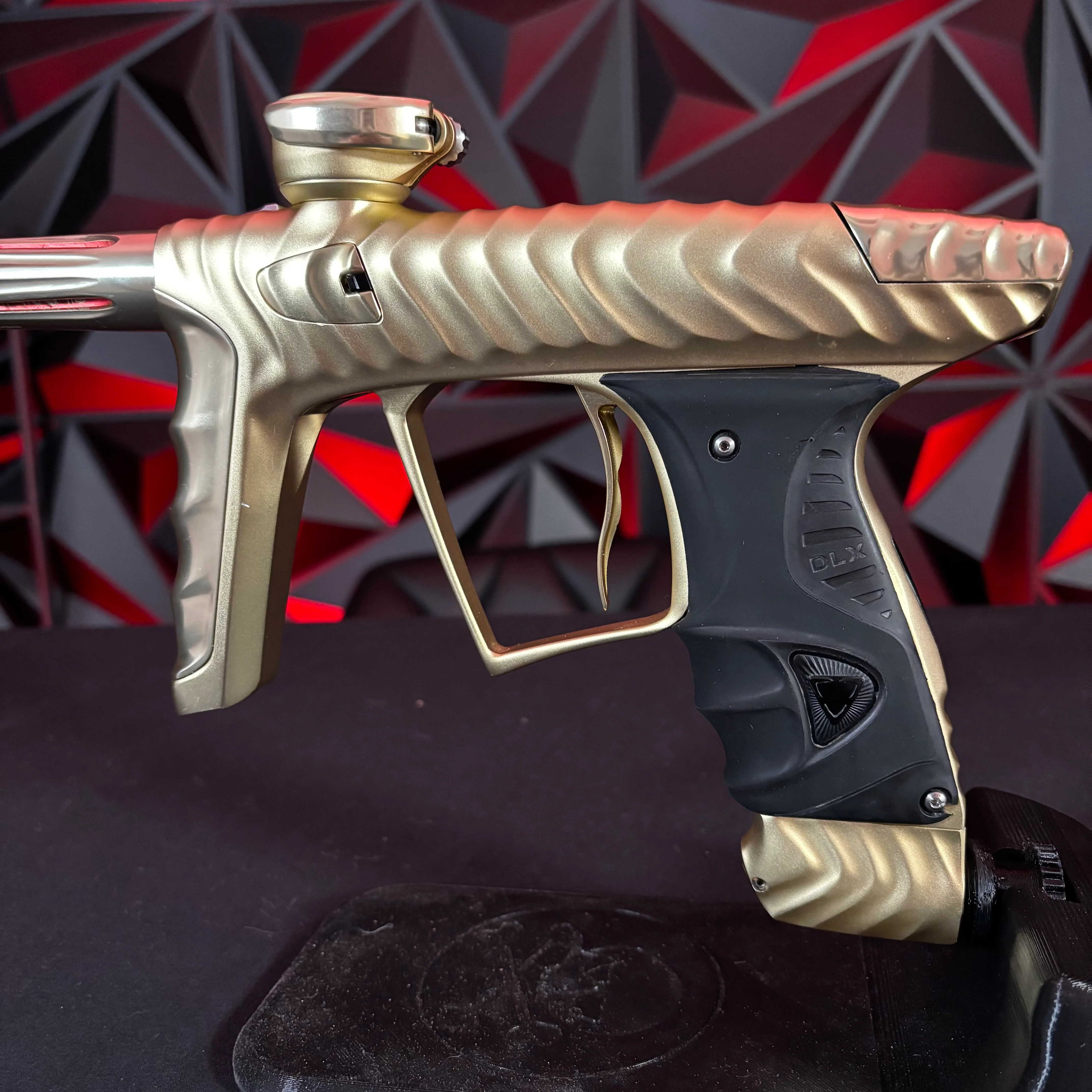 Used HK Army/DLX Luxe X Ripper Paintball Gun - Gold - Image 3