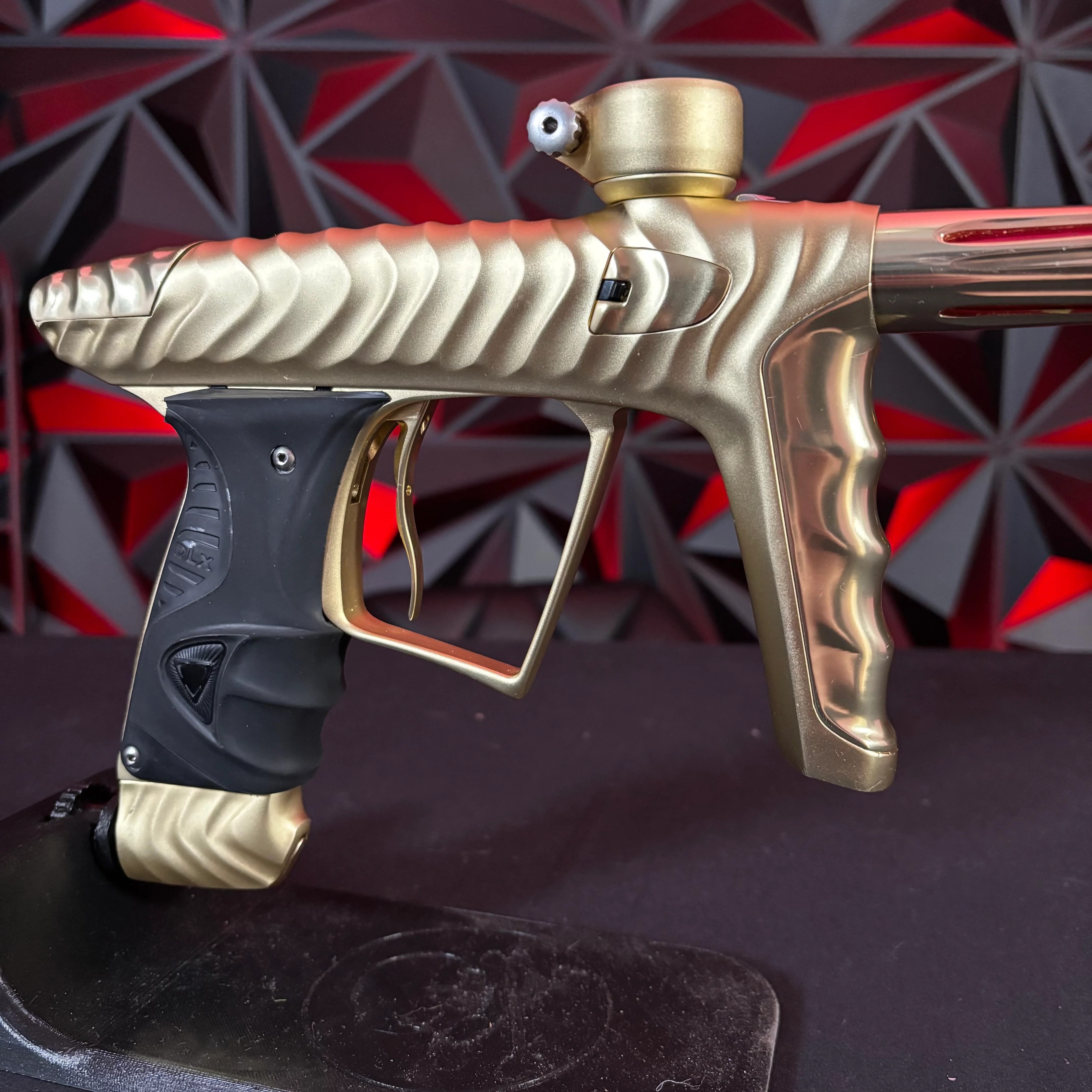 Used HK Army/DLX Luxe X Ripper Paintball Gun - Gold - Image 4