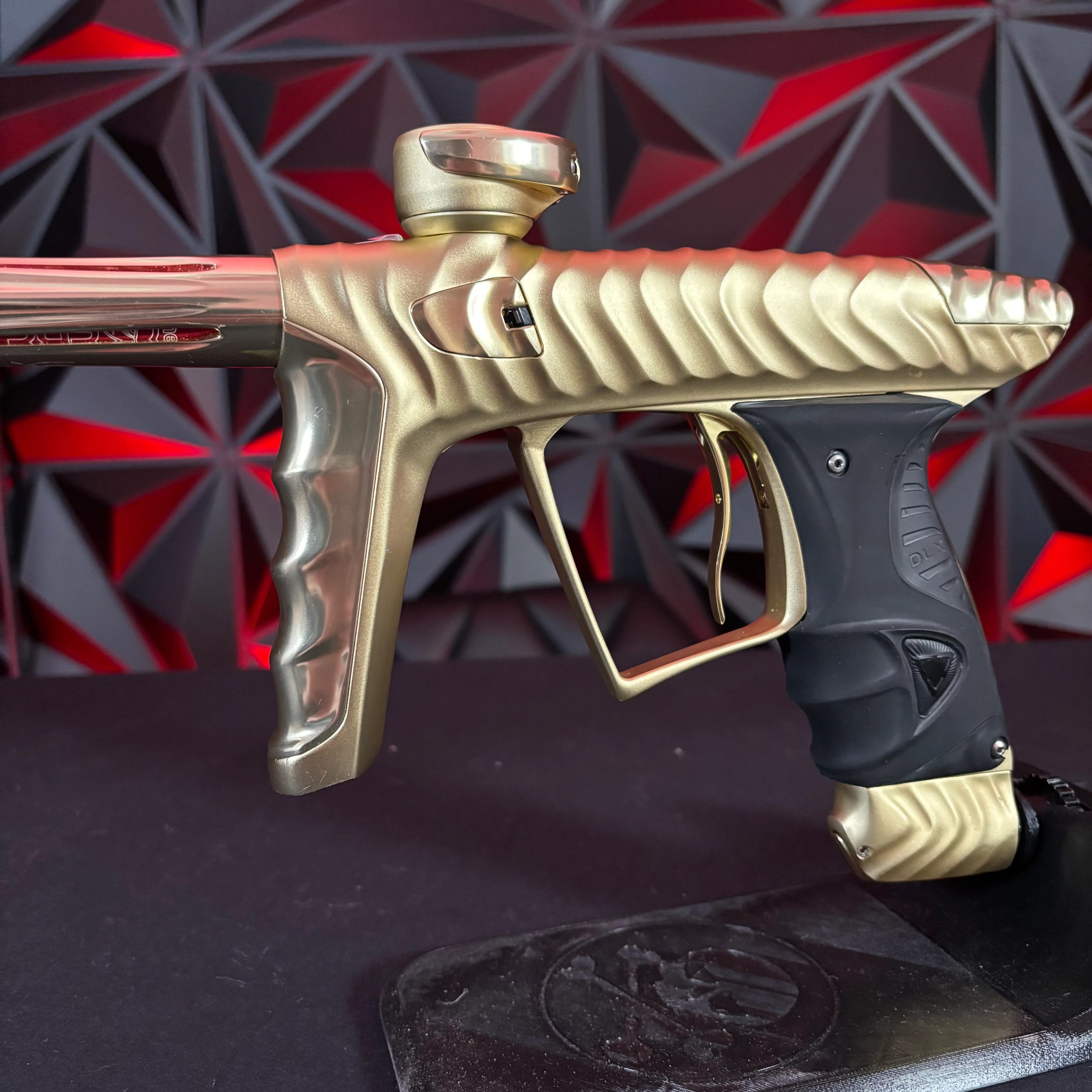 Used HK Army/DLX Luxe X Ripper Paintball Gun - Gold - Image 5