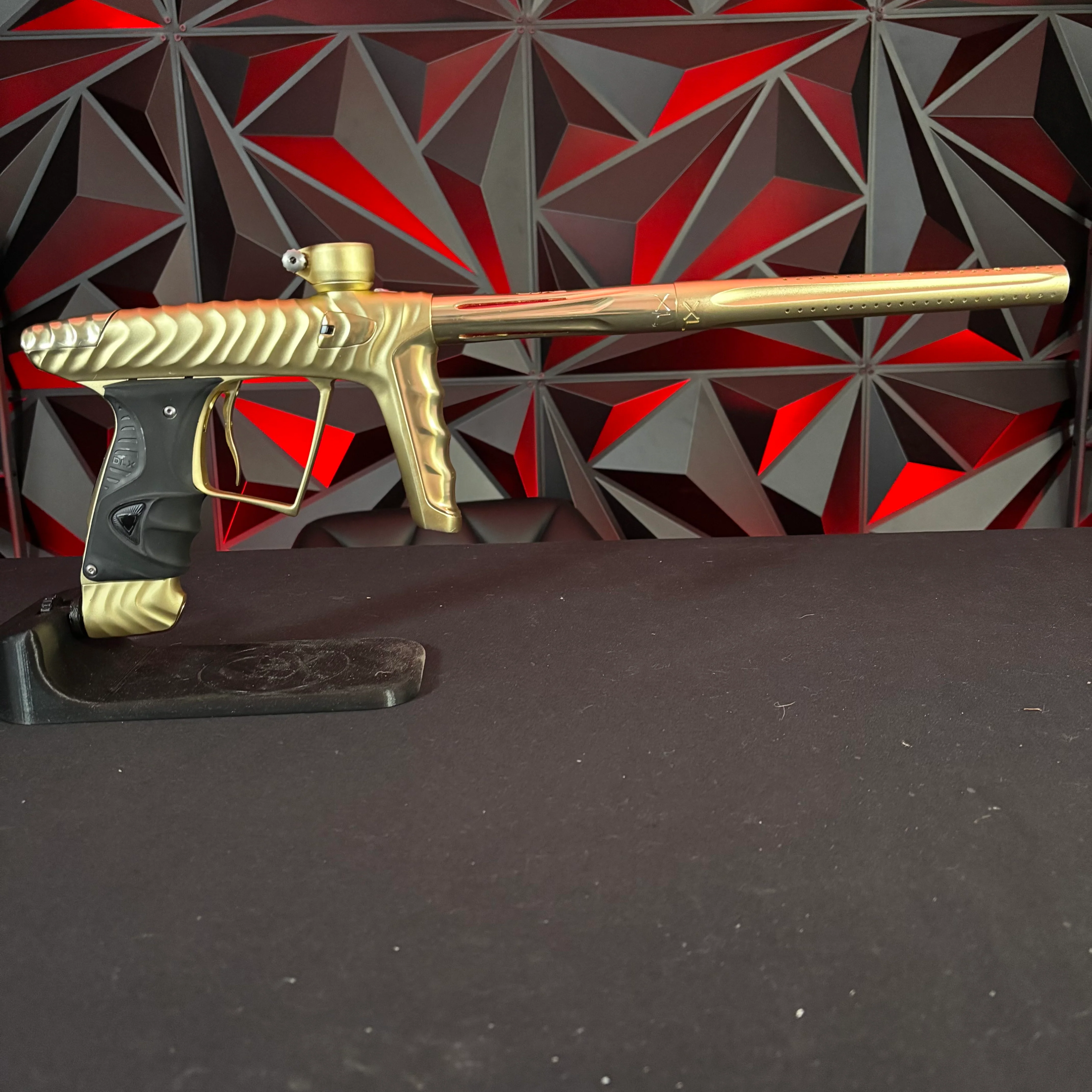 Used HK Army/DLX Luxe X Ripper Paintball Gun - Gold - Image 6